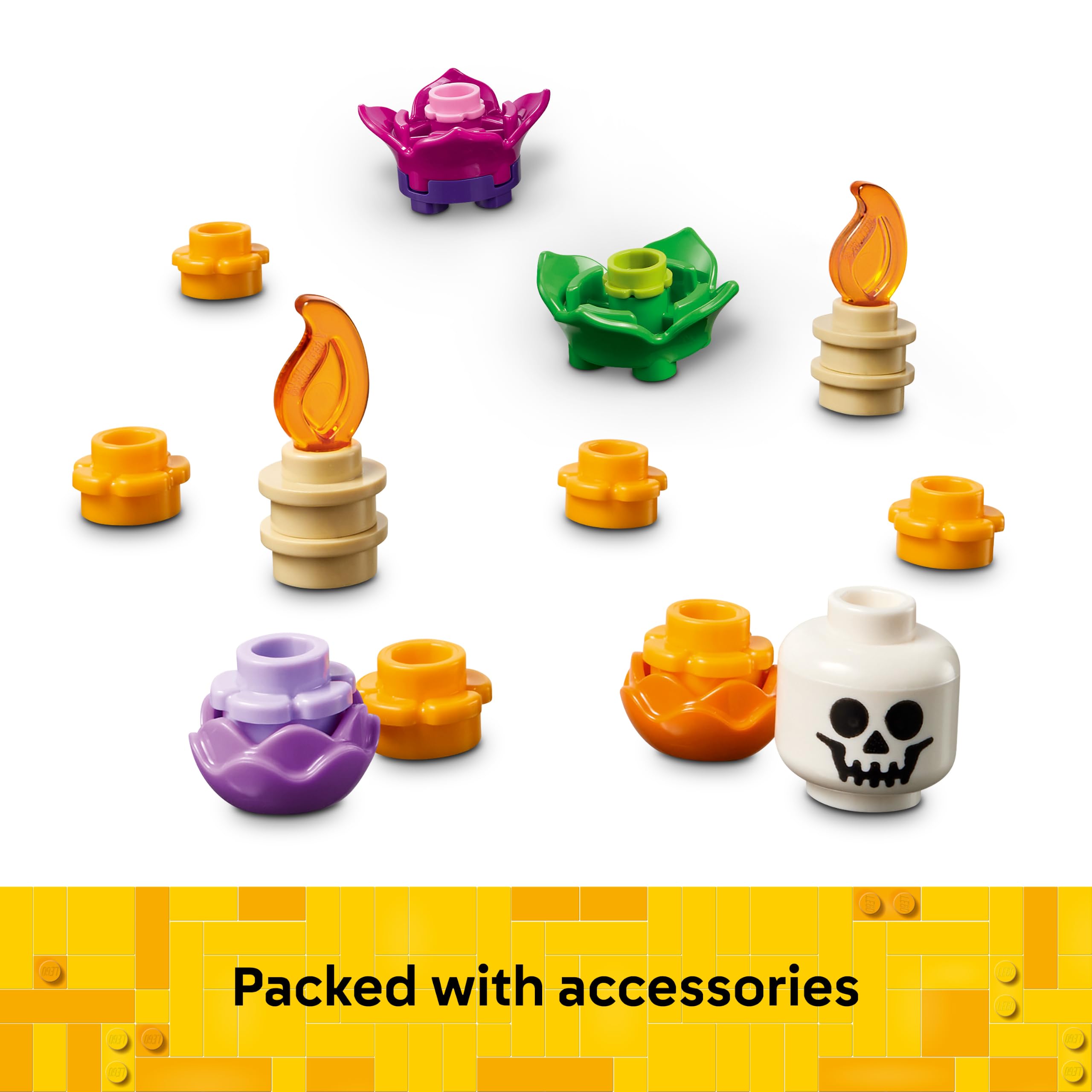 LEGO Altar of the Dead Building Set - Day of the Dead Celebration | 9+ Years | Multicolor 7