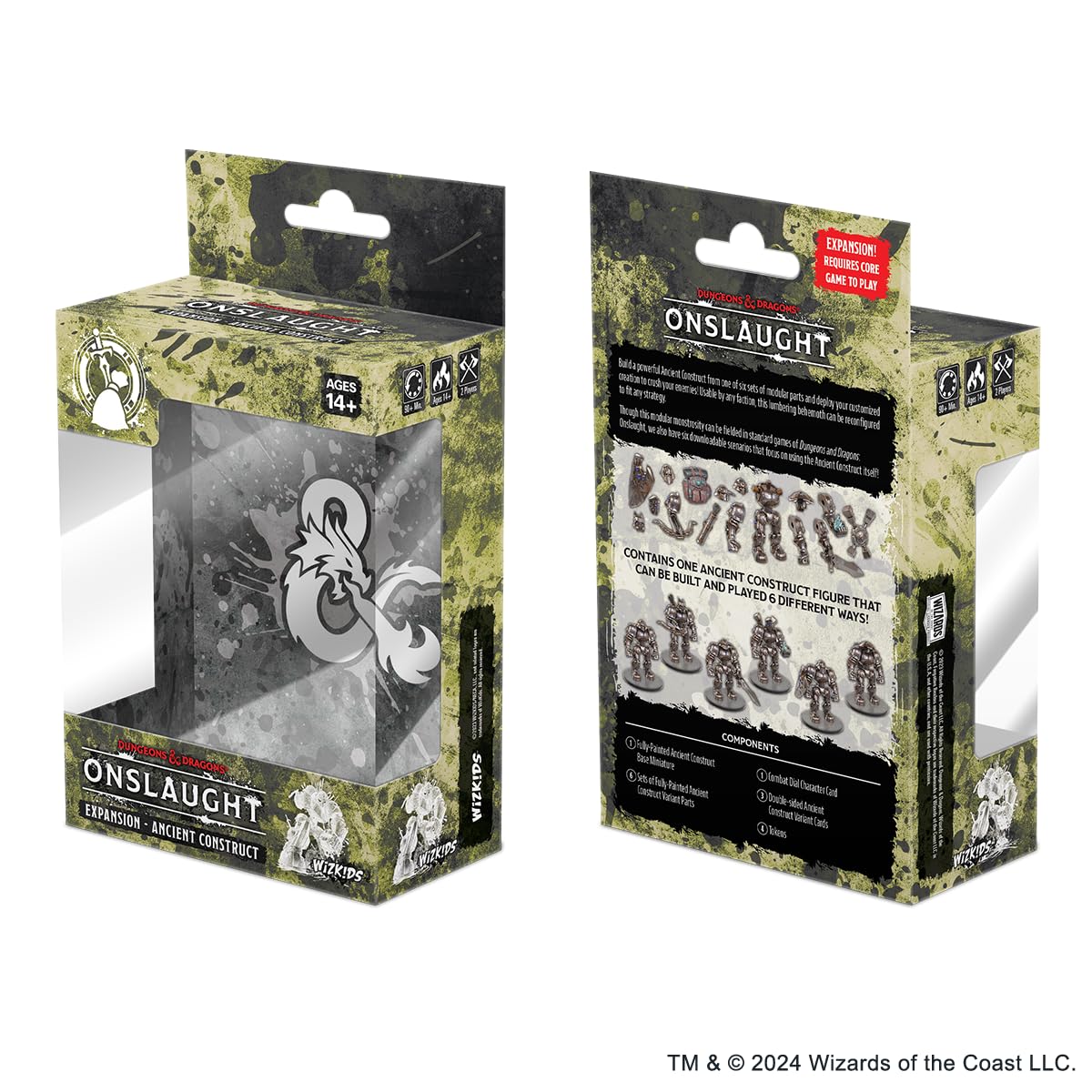 WizKids Dungeons & Dragons Onslaught: Ancient Construct Expansion | Modular Miniature Set 1