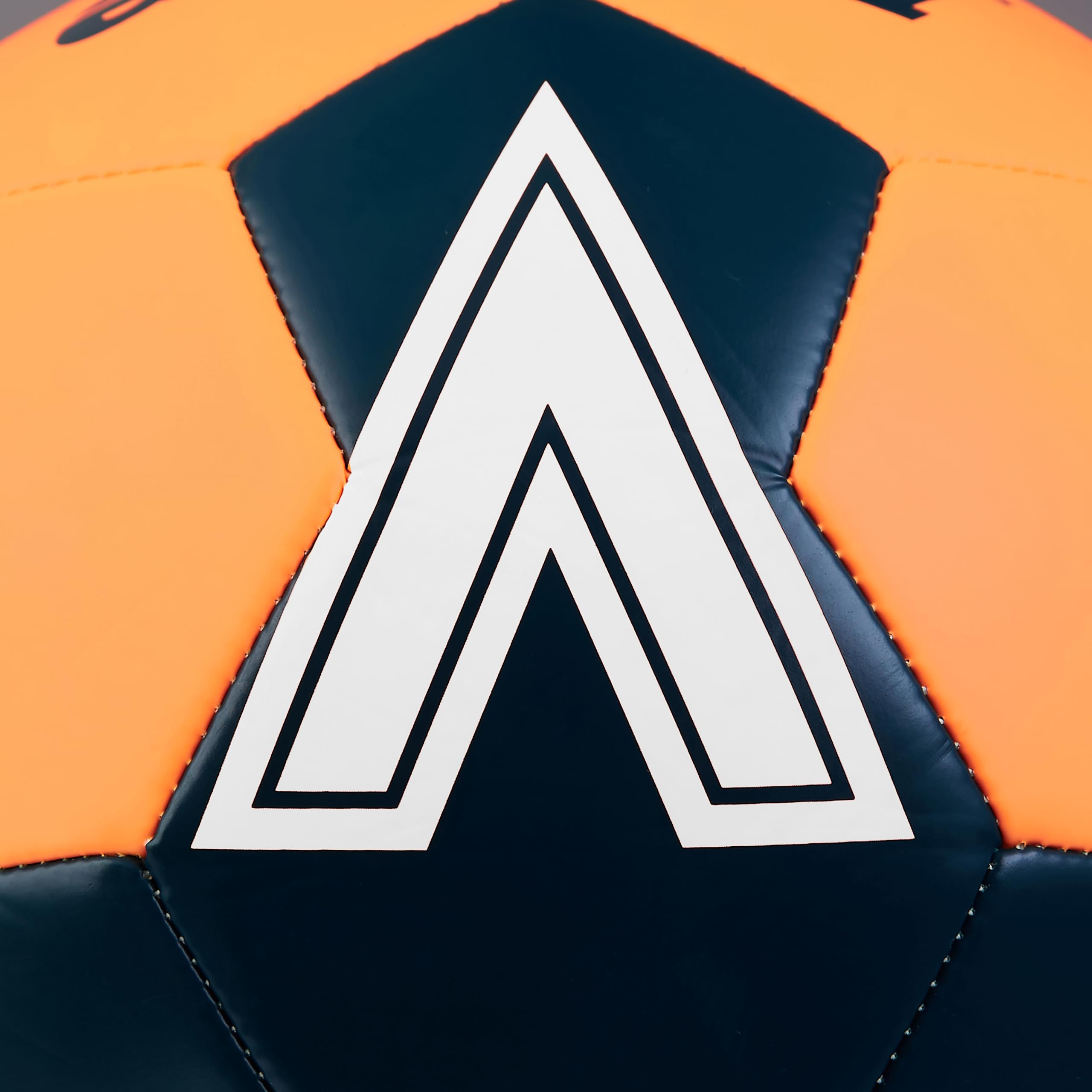 Mitre Final Recreational Football - Size 5 | Fluo Orange/Tidal Teal | Machine Stitched 5