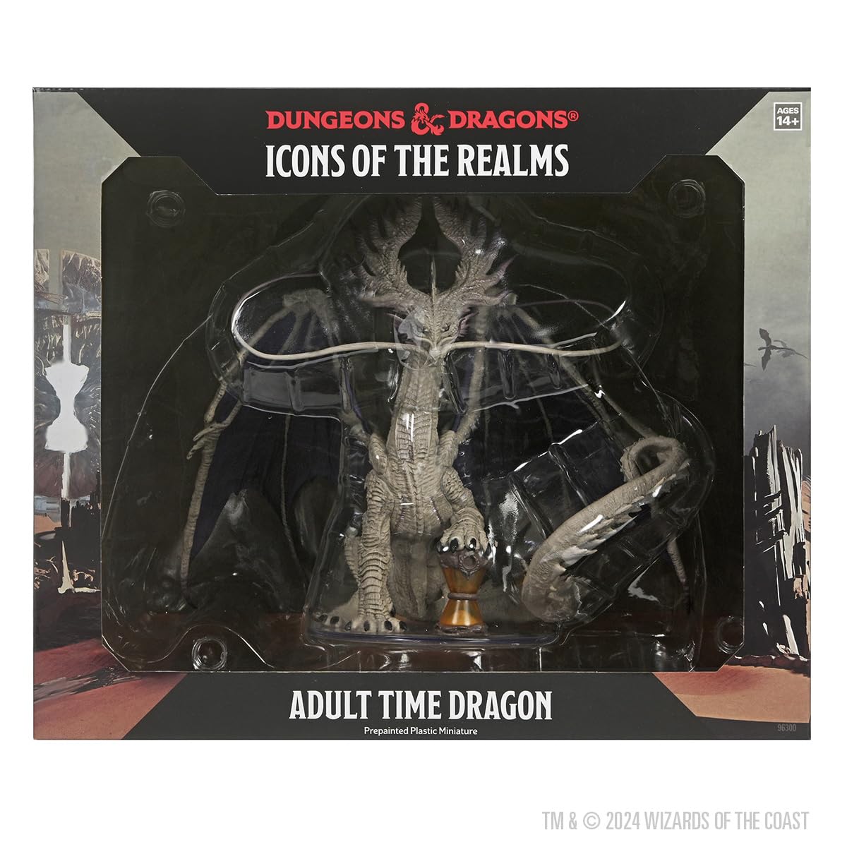 D&D Icons of the Realms: Planescape - Time Dragon Miniature 7