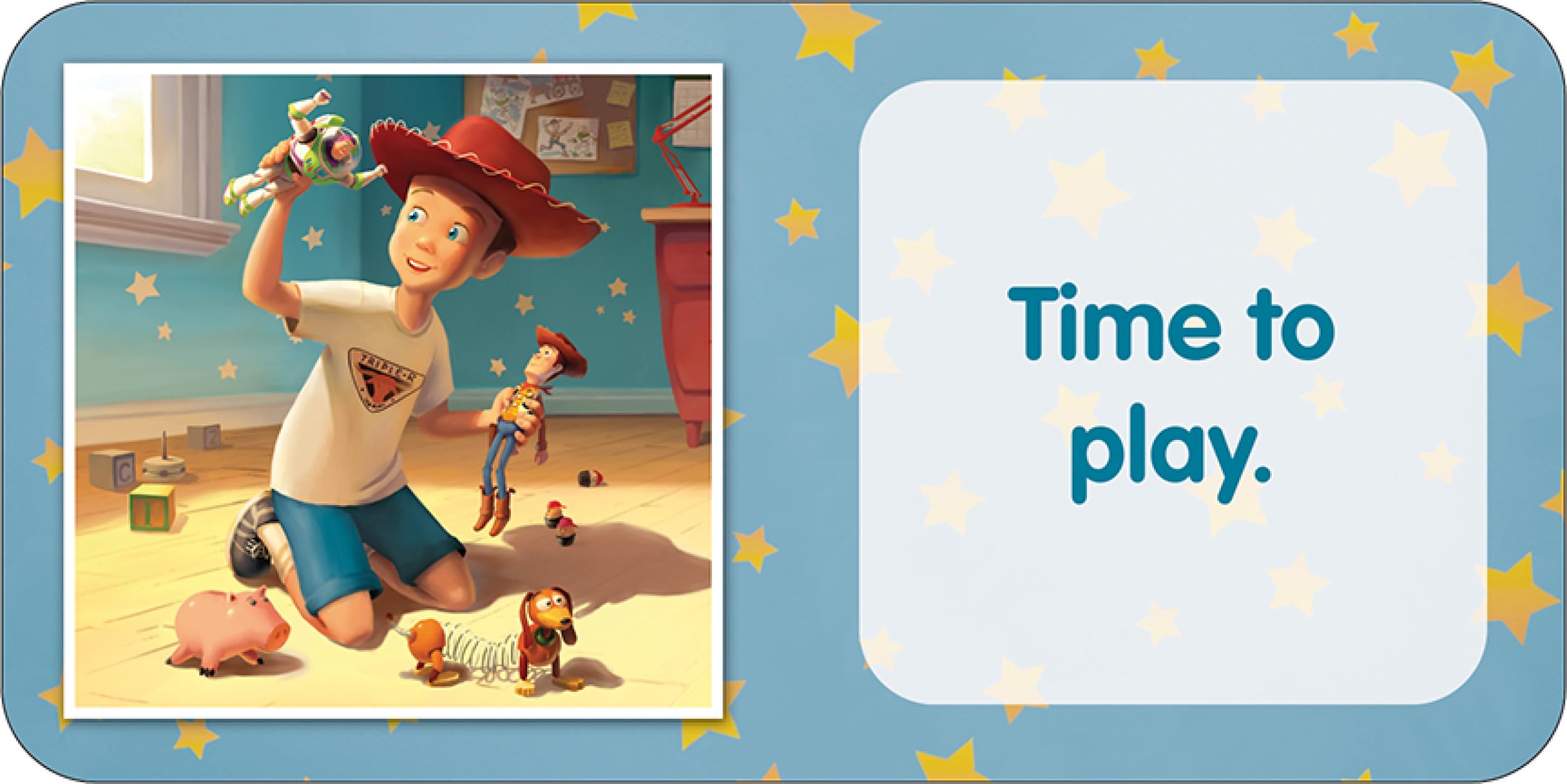 PI Kids Disney Toy Story My First Library Board Book Block 12-Book Set | Reading Age Baby - 1 Year 7