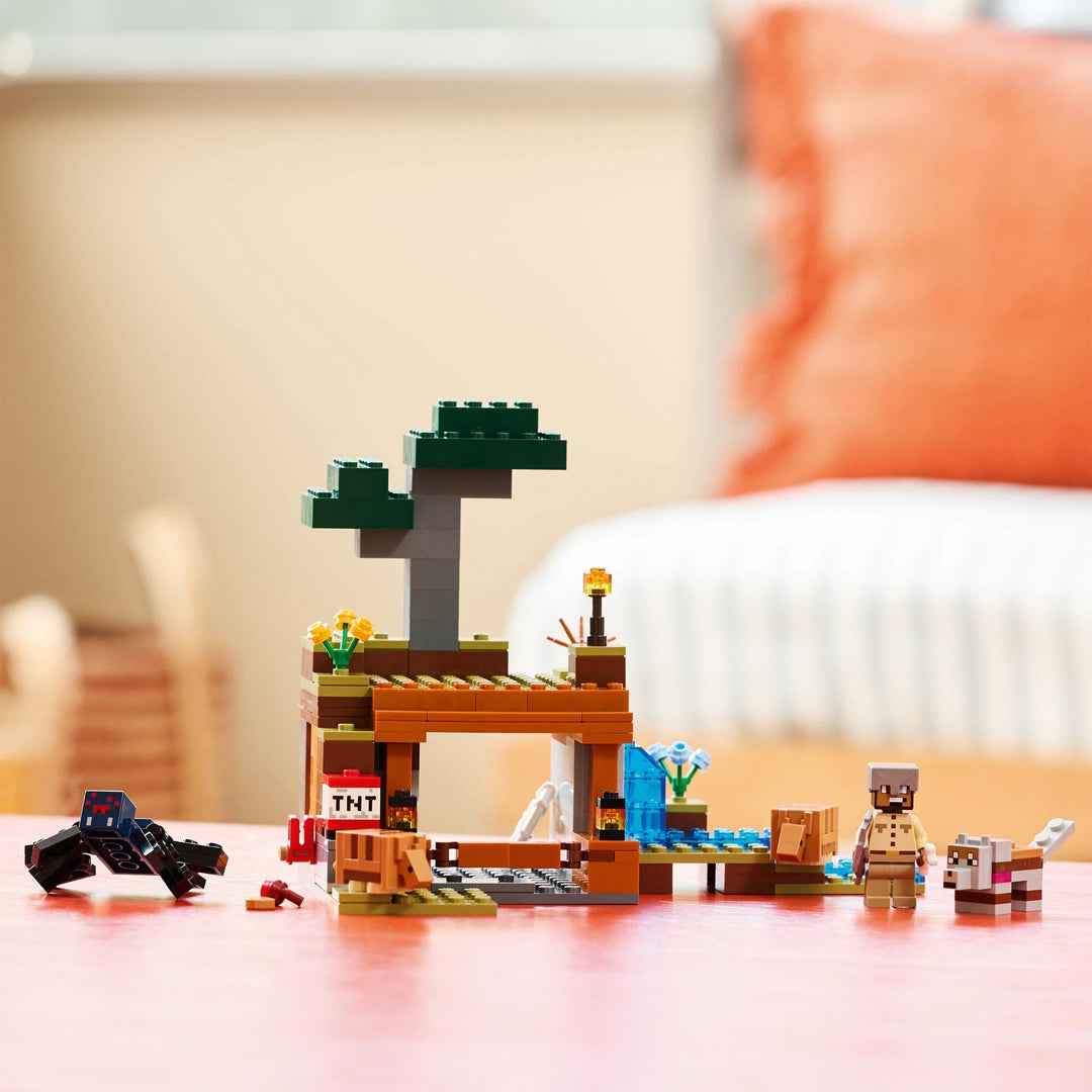 LEGO Minecraft The Armadillo Mine Expedition 21269 - Building Set for Kids 8+