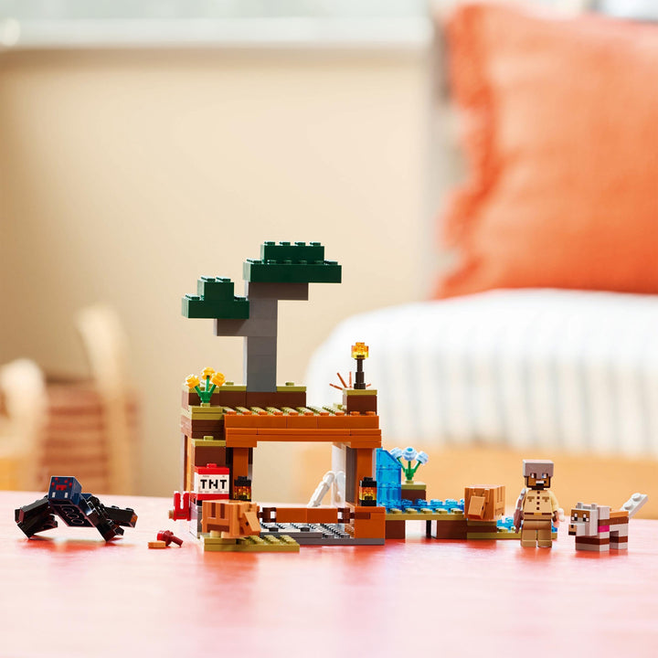 LEGO Minecraft The Armadillo Mine Expedition 21269 - Building Set for Kids 8+