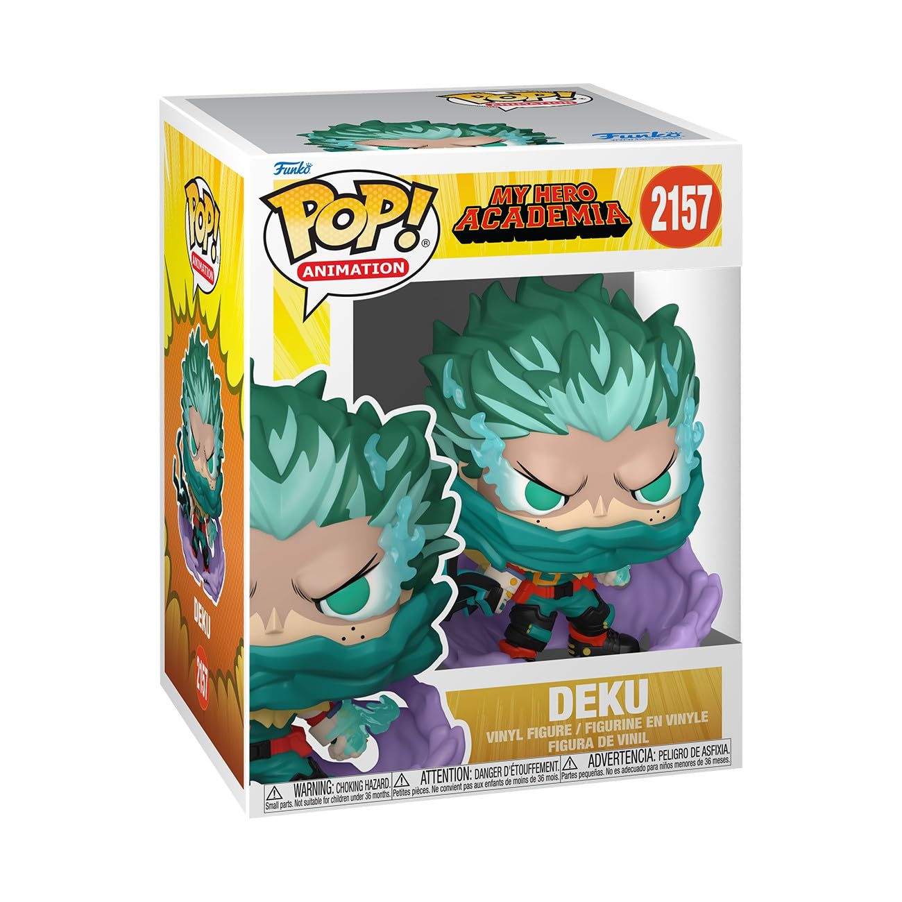 Funko Pop! Animation: My Hero Academia - Deku Vinyl Figure (90599) 7