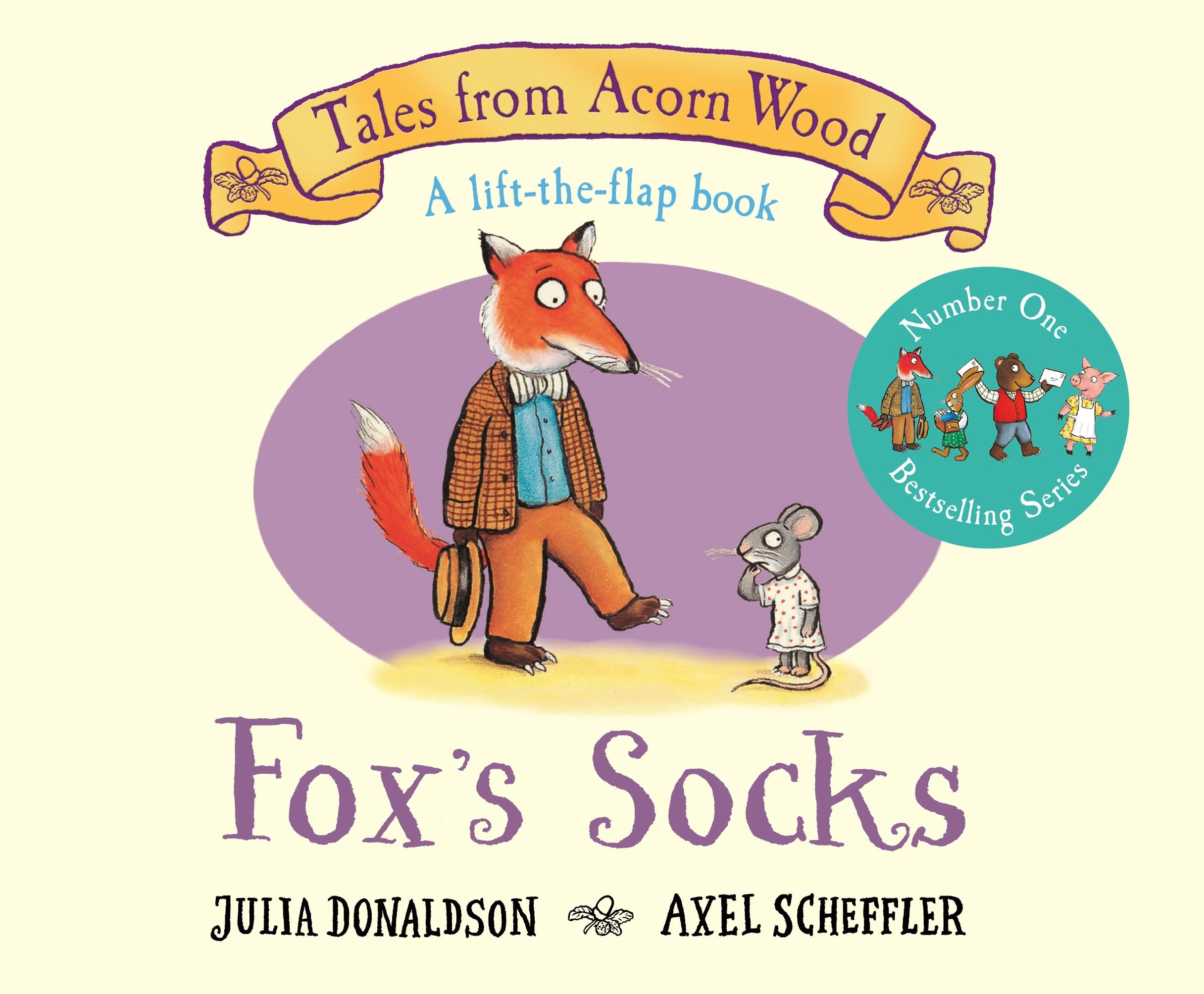 MACMILLAN Fox's Socks: 20th Anniversary Edition (Tales From Acorn Wood) Board Book 1