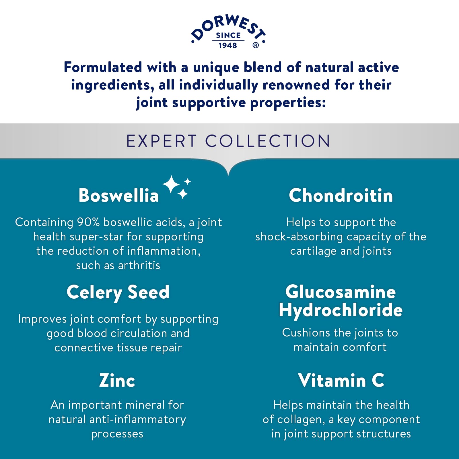 DORWEST HERBS MoveWellia Joint Care Supplement for Dogs and Cats - 200 Tablets 4