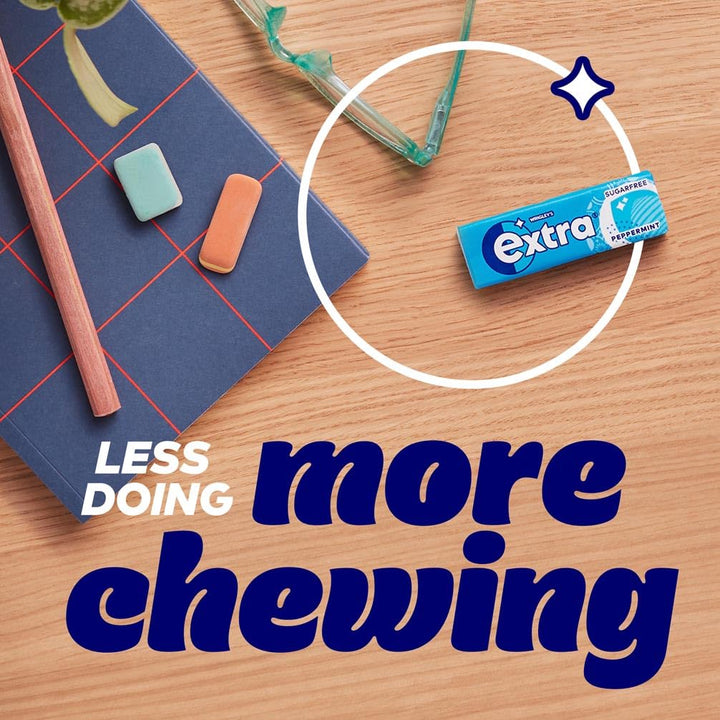 Extra - Peppermint Chewing Gum Sugar Free (84 g Multipack)