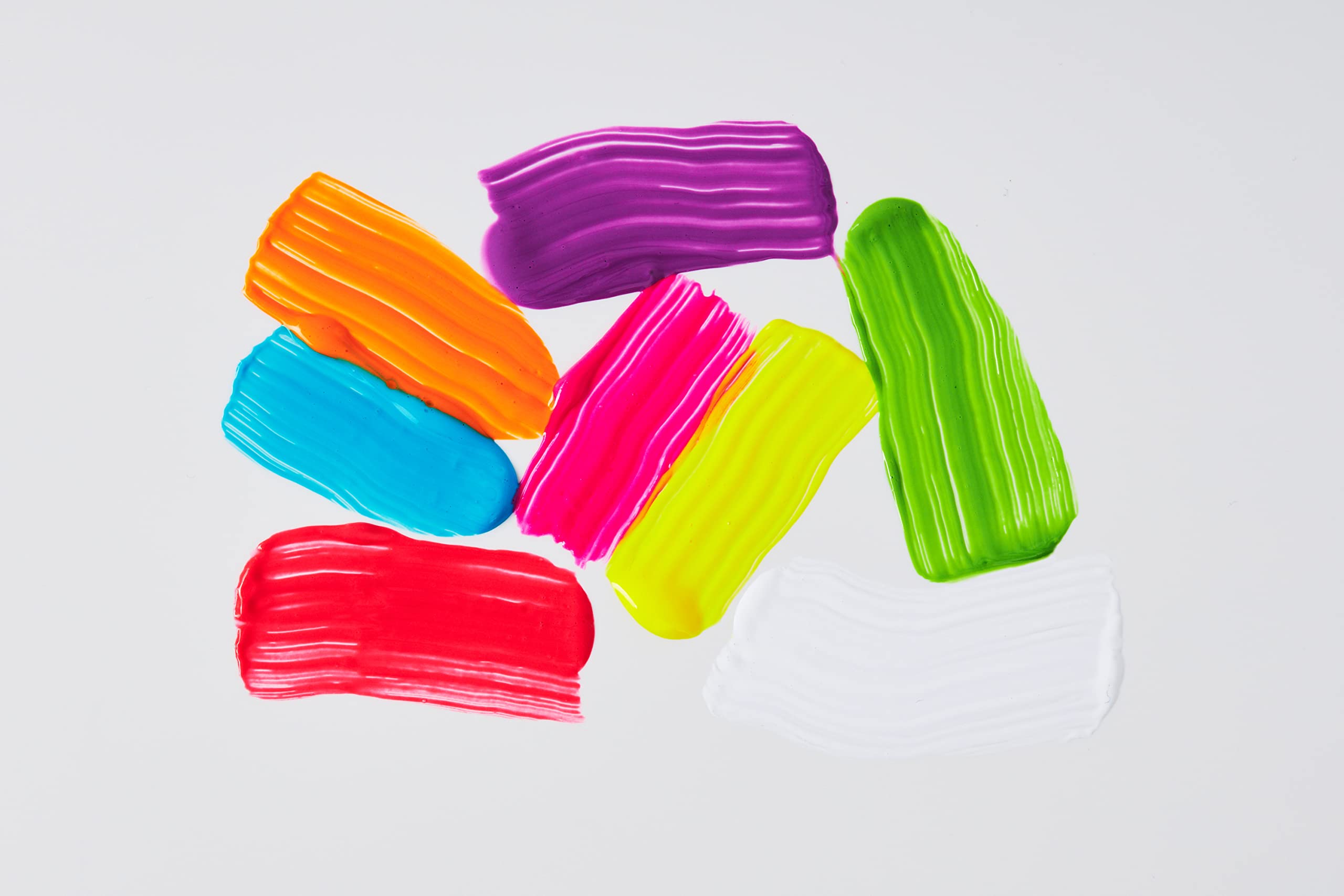 Moon Glow - Intense Neon UV Hair Streaks (Red) | Hair Mascara for Temporary Neon Hair Colour, Glows Under UV/Blacklight 4