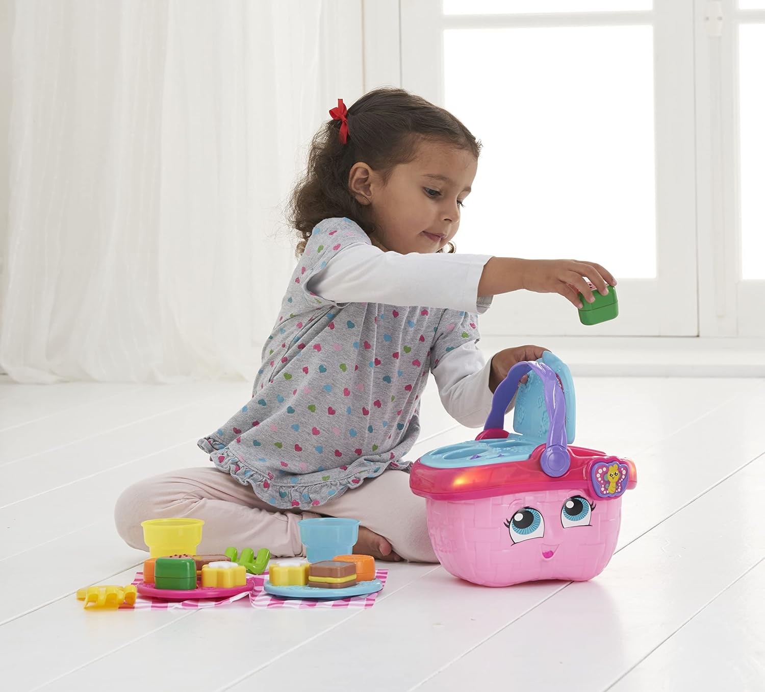 LeapFrog Shapes & Sharing Picnic Basket - Interactive Educational Toy for Ages 6-36 Months 15