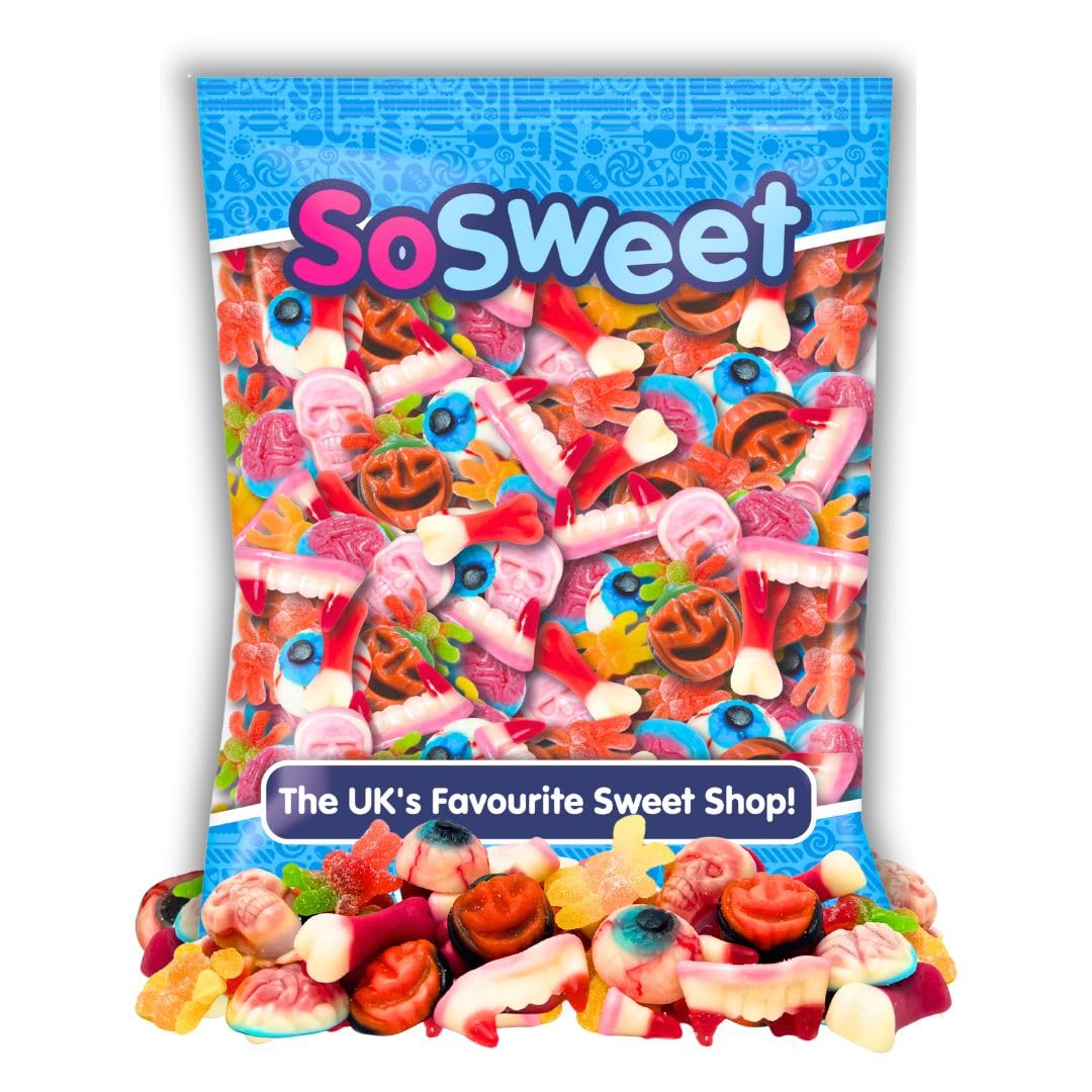 SoSweet Spooky Sweet Mix – 1kg Sharing Bag Halloween Treats 1