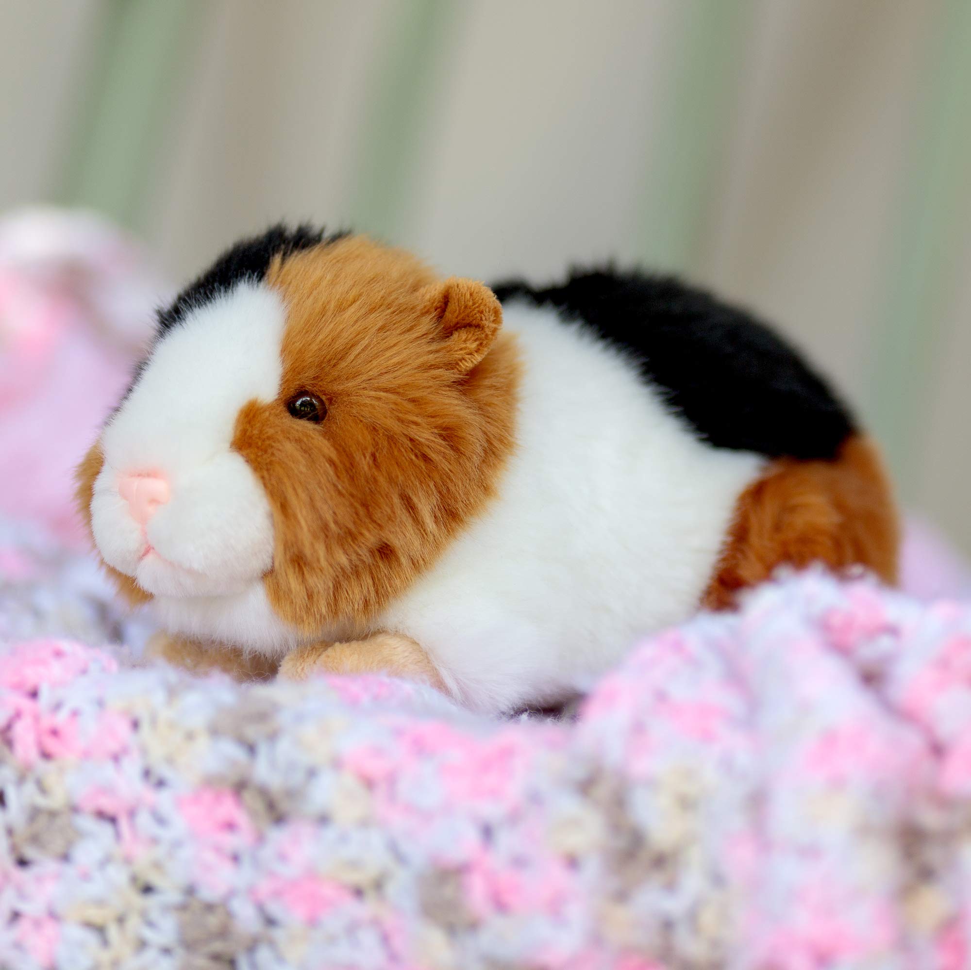 Animigos World of Nature Plush Guinea Pig - Realistic Soft Toy with Educational Booklet 3