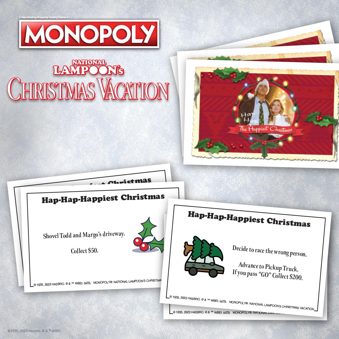 USAOPOLY Monopoly National Lampoon's Christmas Vacation Board Game 16