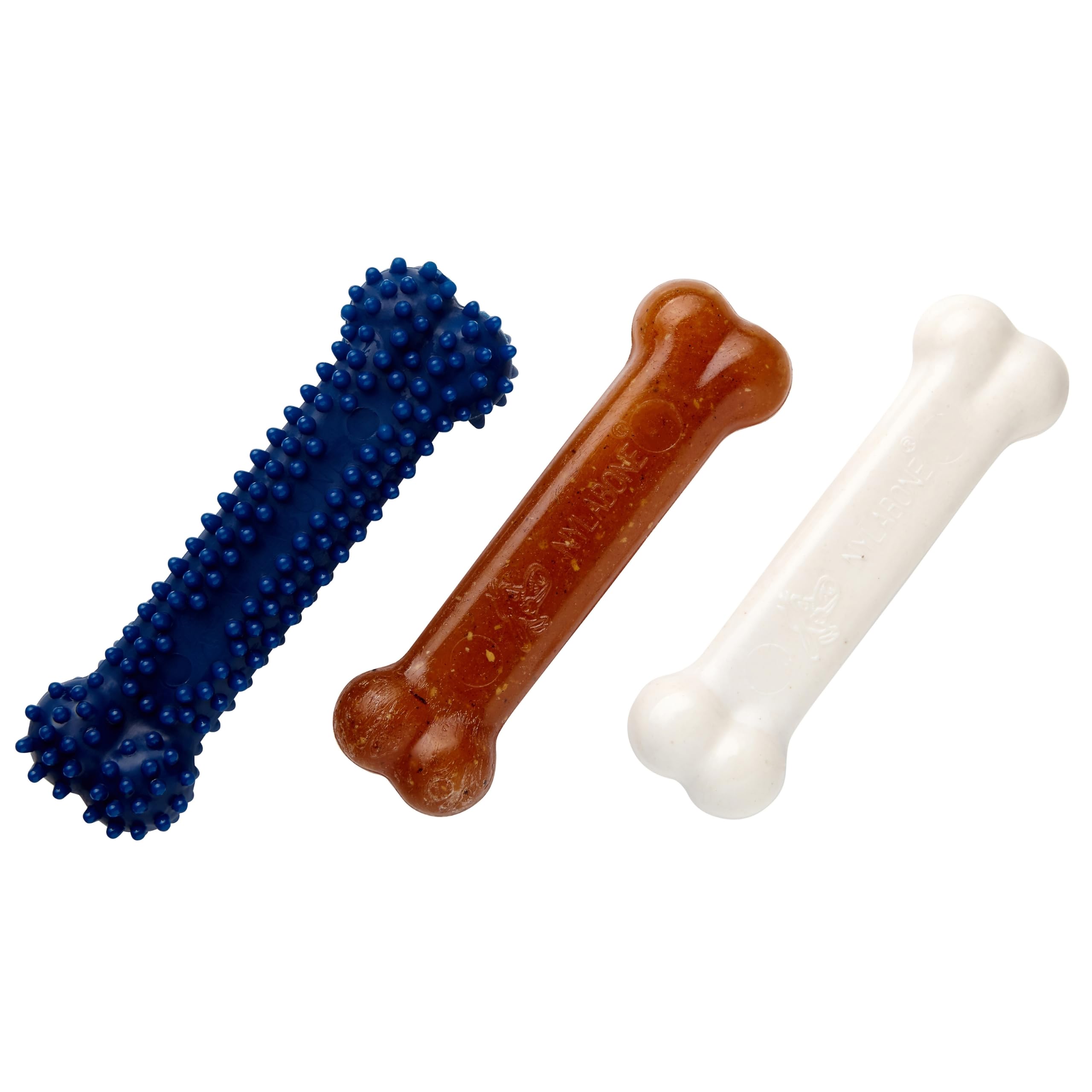 Nylabone Puppy Starter Kit - Pack of 3 Gentle Chew Toys for Puppies up to 11 kg 3