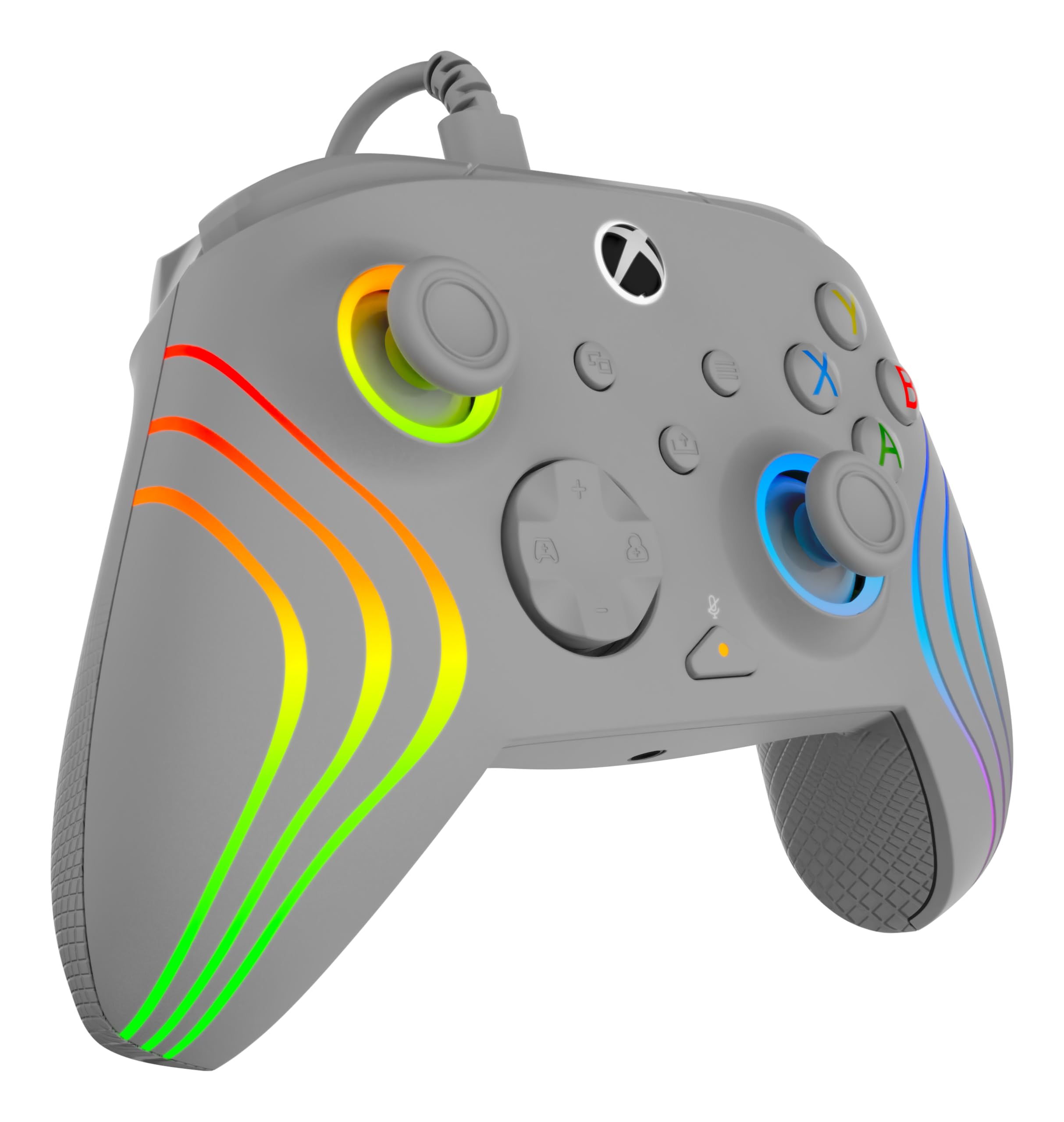 Turtle Beach Afterglow Wave Grey Wired RGB Gaming Controller for Xbox & PC 7