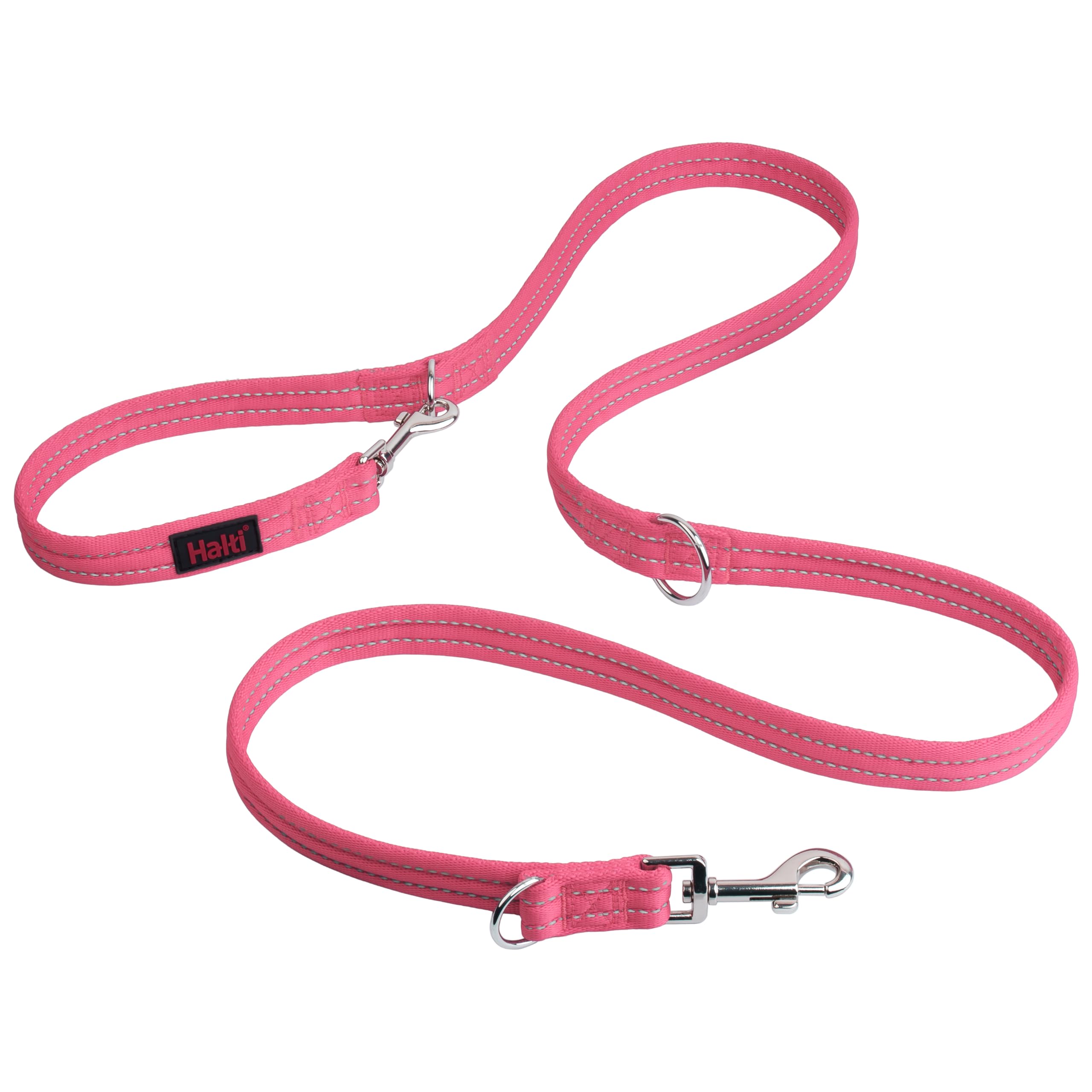 Halti Training Lead - Multi-functional Double Ended Lead | Pink, Small, 2m