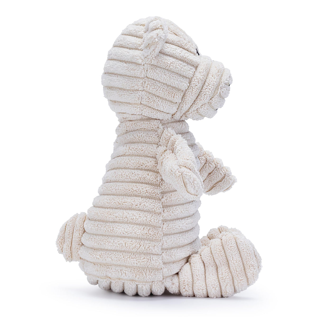 Zappi Co Bear Plush Dog Toy with Squeaker - Medium, 20 x 13 x 11 cm