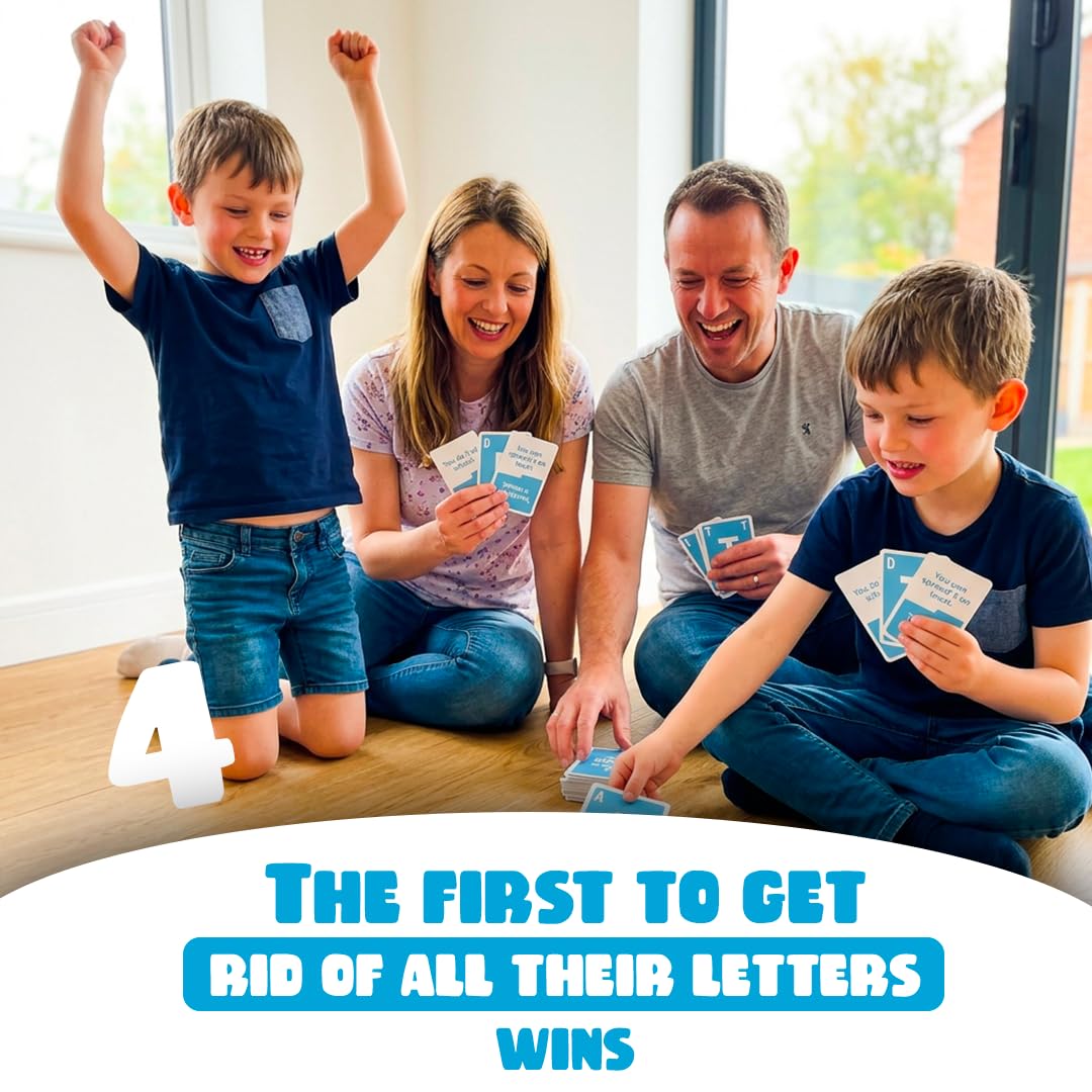 ATM Gaming Quickstop Kids - Fast-Paced Family Card Game | Ages 7+ | 2-7 Players | 15-30 Min Playtime 6