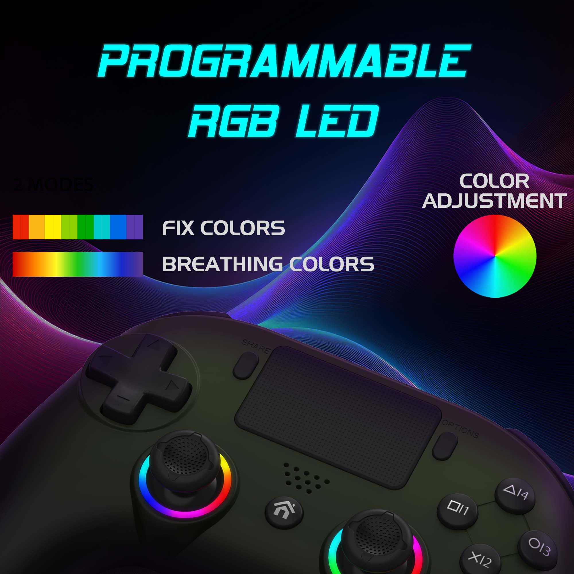 Subsonic – Wireless PS5 Controller with Programmable Paddles, RGB LEDs & Turbo Function 16