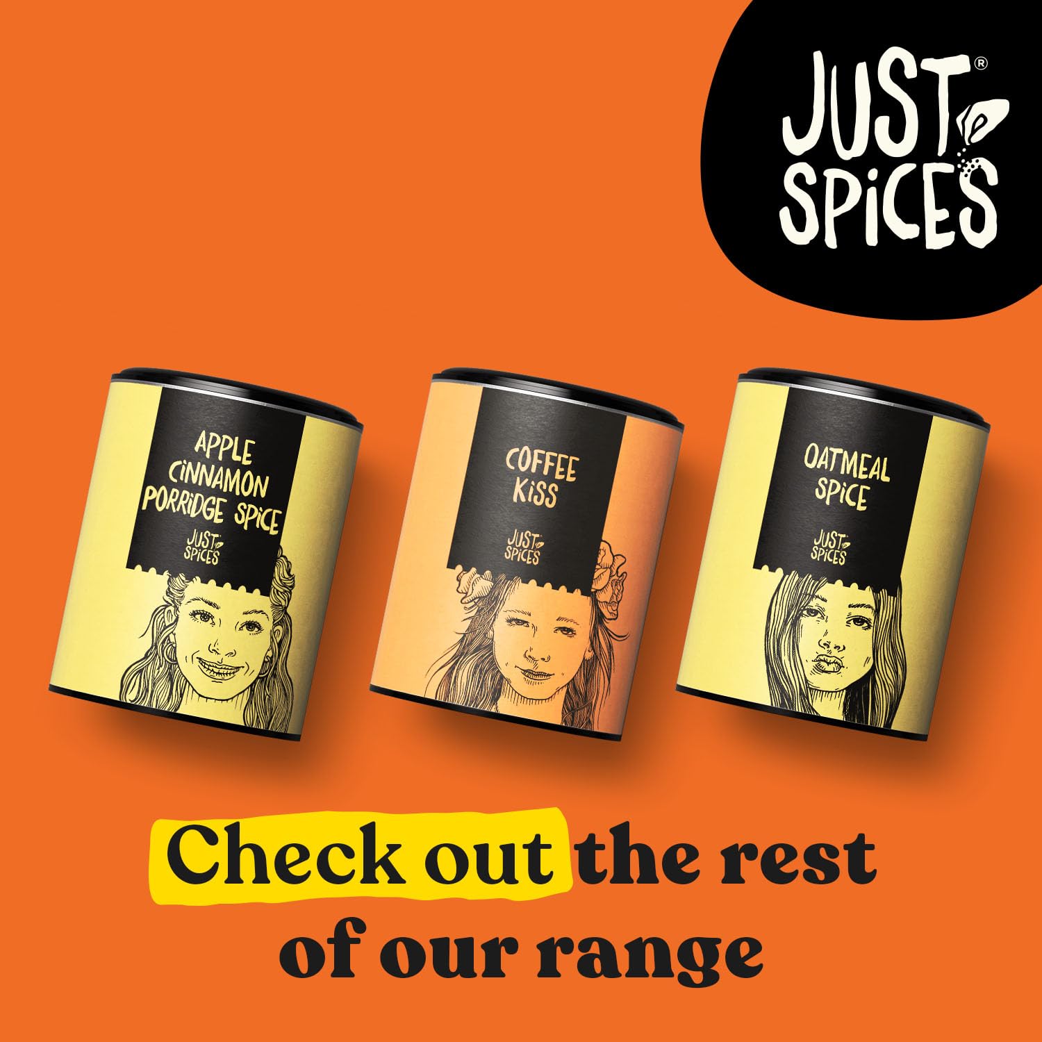 Just Spices Oatmeal Spice, 56g – Nutty, Warmly Spiced Porridge Mix with Almonds, Coconut & Cinnamon 13