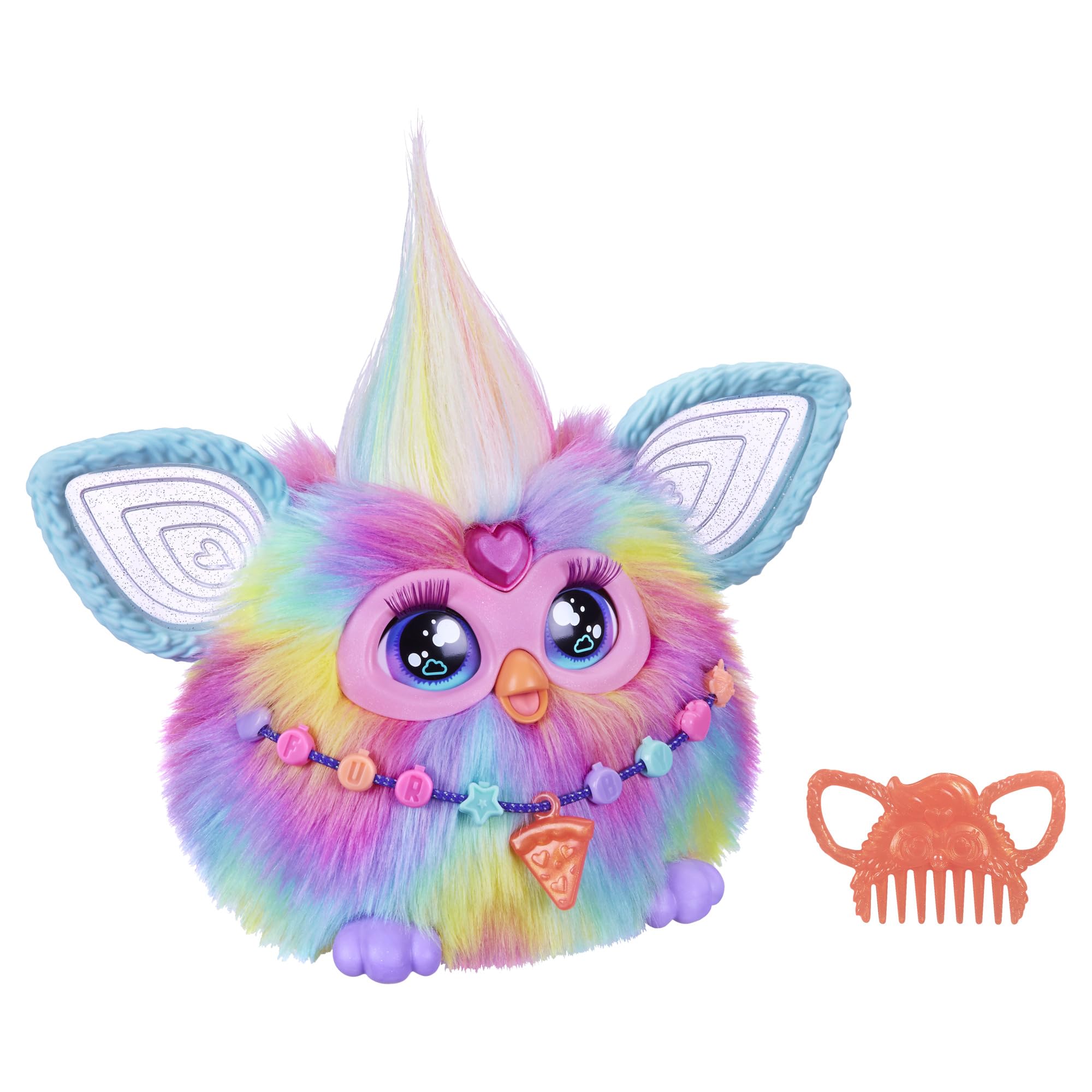 Furby Tie Dye Interactive Plush Toy - English Version, 6+ Years 1