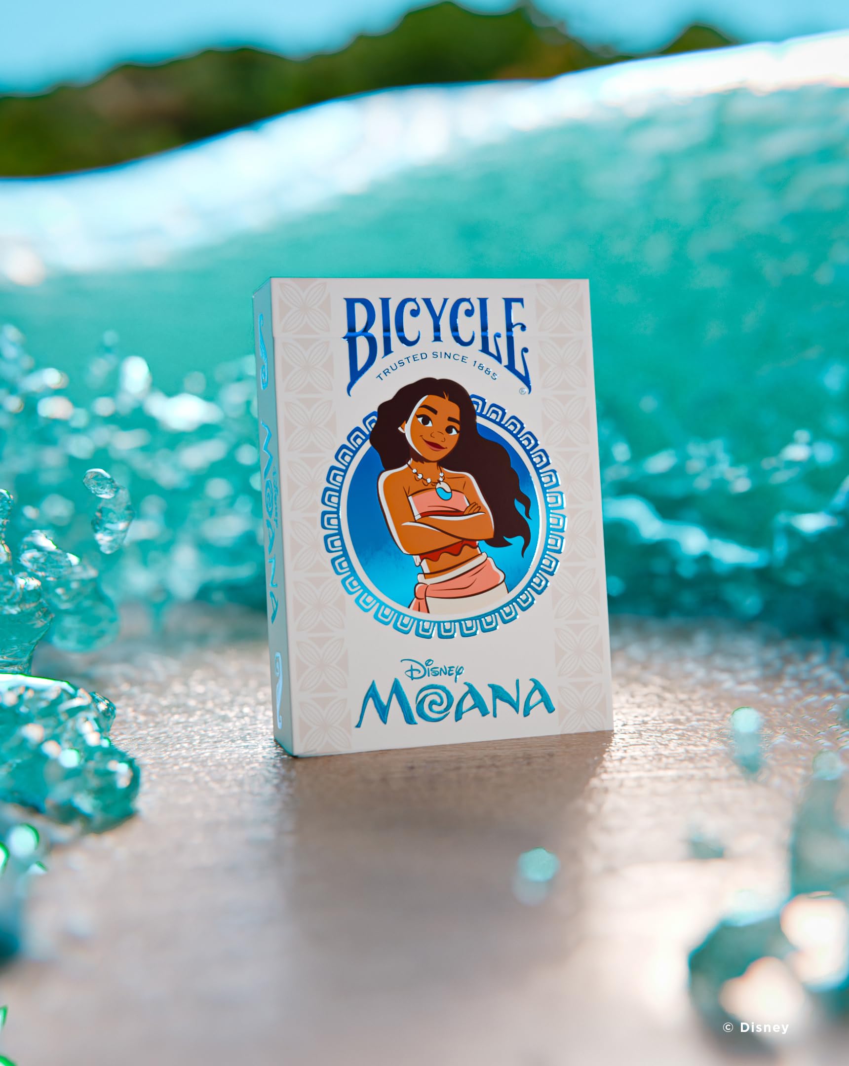 Bicycle Disney Moana Inspired Playing Cards - 1 Deck | Air Cushion Finish | Unisex Adult 3