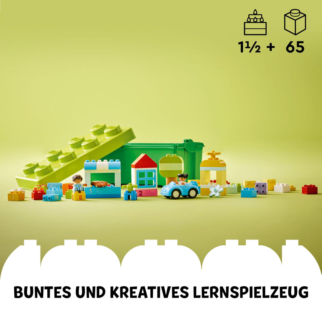 LEGO DUPLO Classic Brick Box 10913 - Educational Building Set for Toddlers 18 Months+