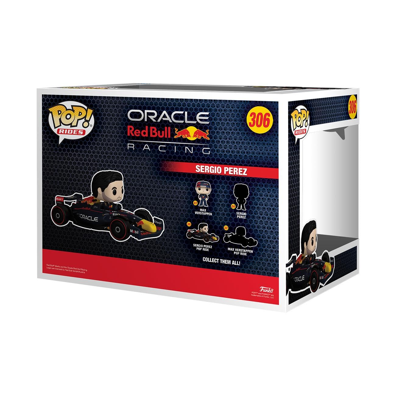 Funko Pop! Ride Super Deluxe: Formula 1 - Sergio Perez Red Bull F1 Vinyl Figure (72618) 11