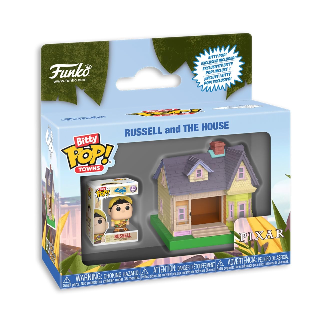 Funko Bitty POP! Town - UP Russell and The House Miniature Figure | Vinyl | 3.75 in