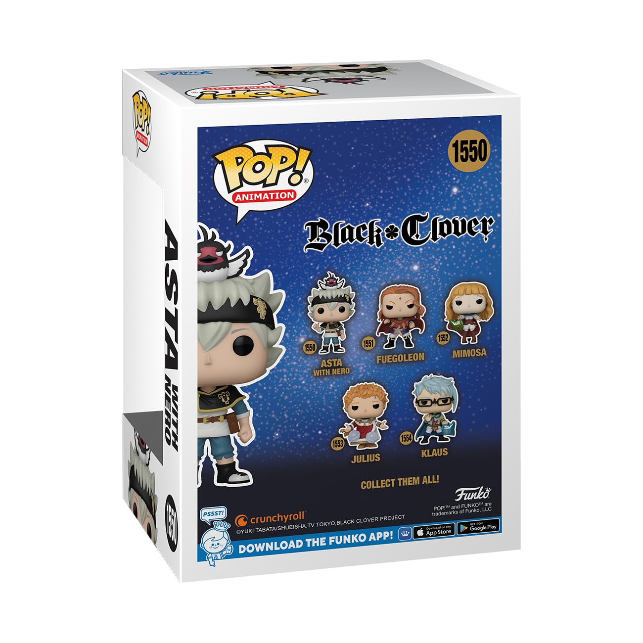 Funko POP! Animation: Black Clover - Asta With Nero Collectable Vinyl Figure | 3.75 Inches 3