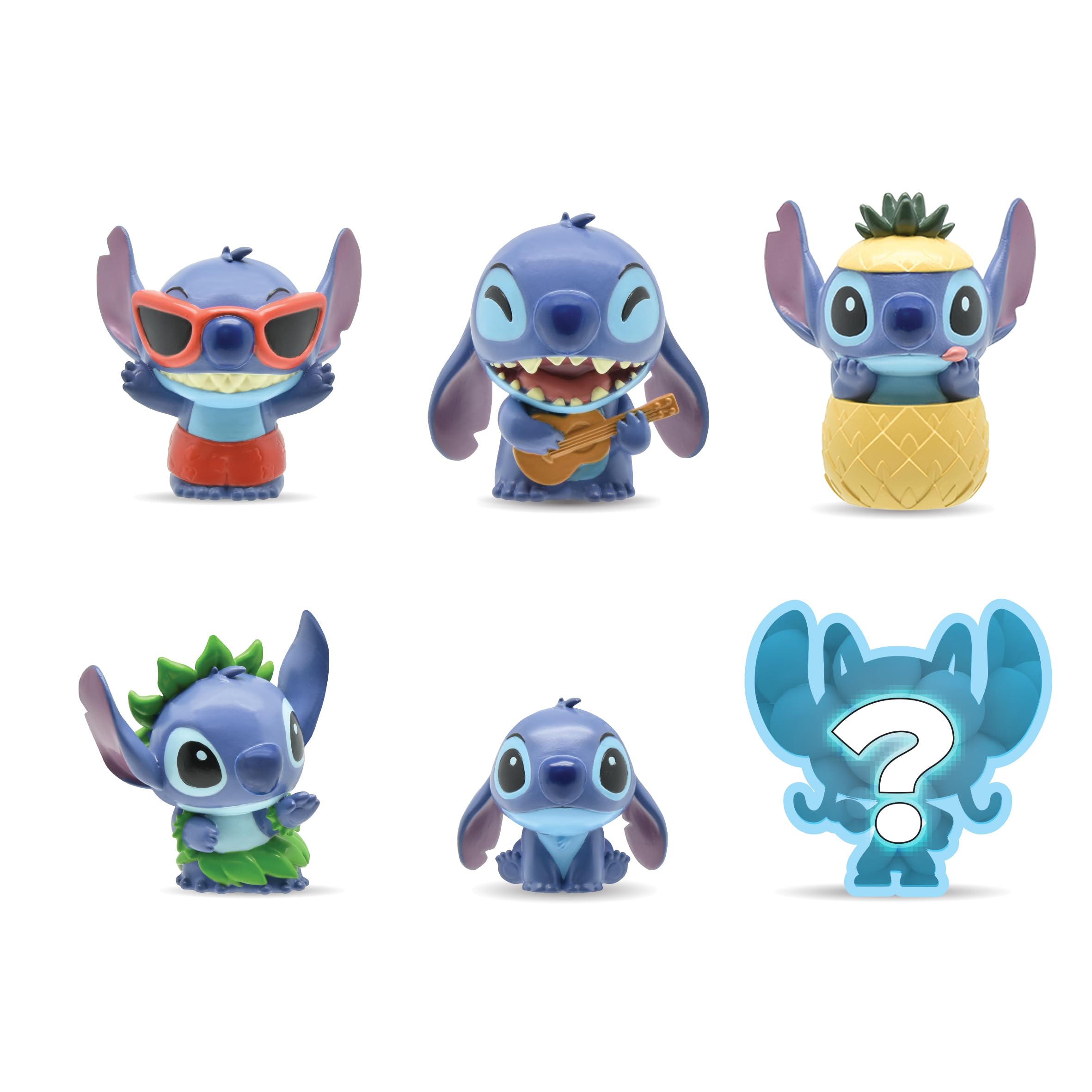 Mash"Ems Disney Stitch - Squishy Collectible Figures, 6 to Collect 2