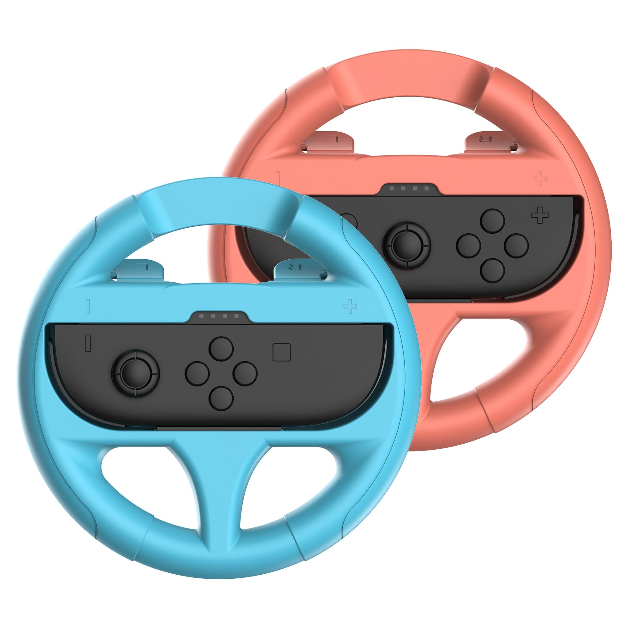 Subsonic - Pack of 2 Steering Wheels for Nintendo Switch and Switch 2 Joy-Con