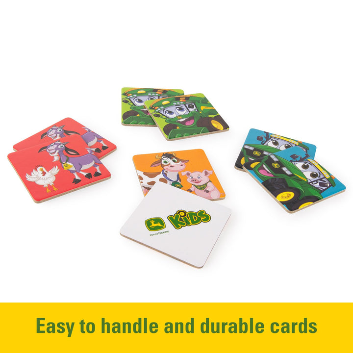 John Deere Kids Match Game – 54-Card Memory Matching Game for Children