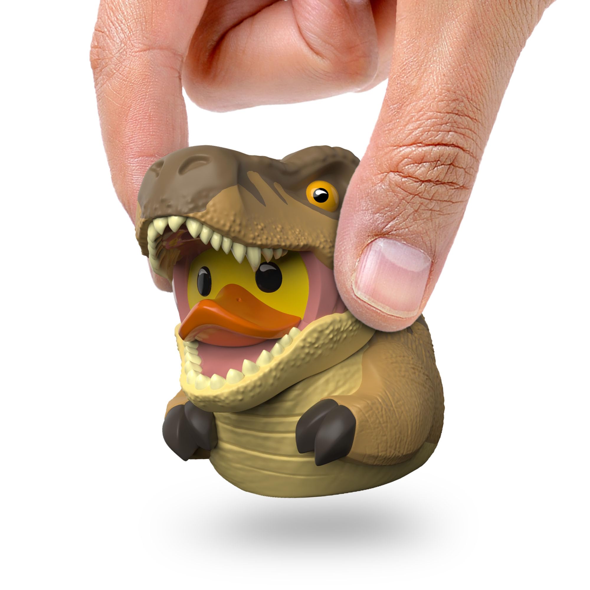 TUBBZ Mini: Jurassic World Rebirth - T-Rex Cosplaying Rubber Duck Vinyl Figure