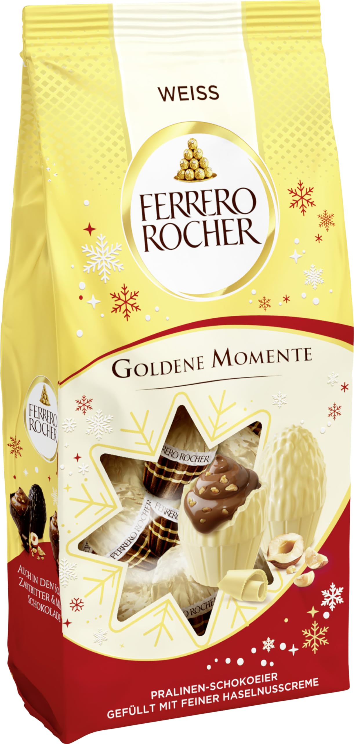 Ferrero Rocher Golden Moments White Chocolate Sharing Bag 90g