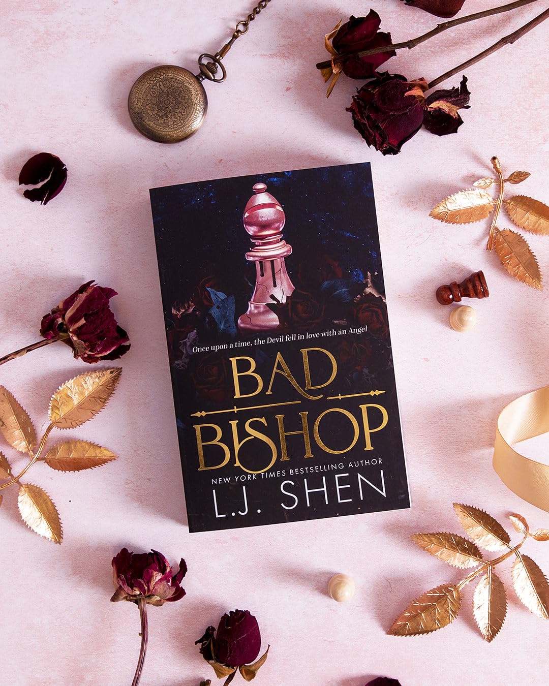 Bad Bishop: Society of Villains Book 1 by L.J. Shen | Dark Mafia Romance Paperback 3