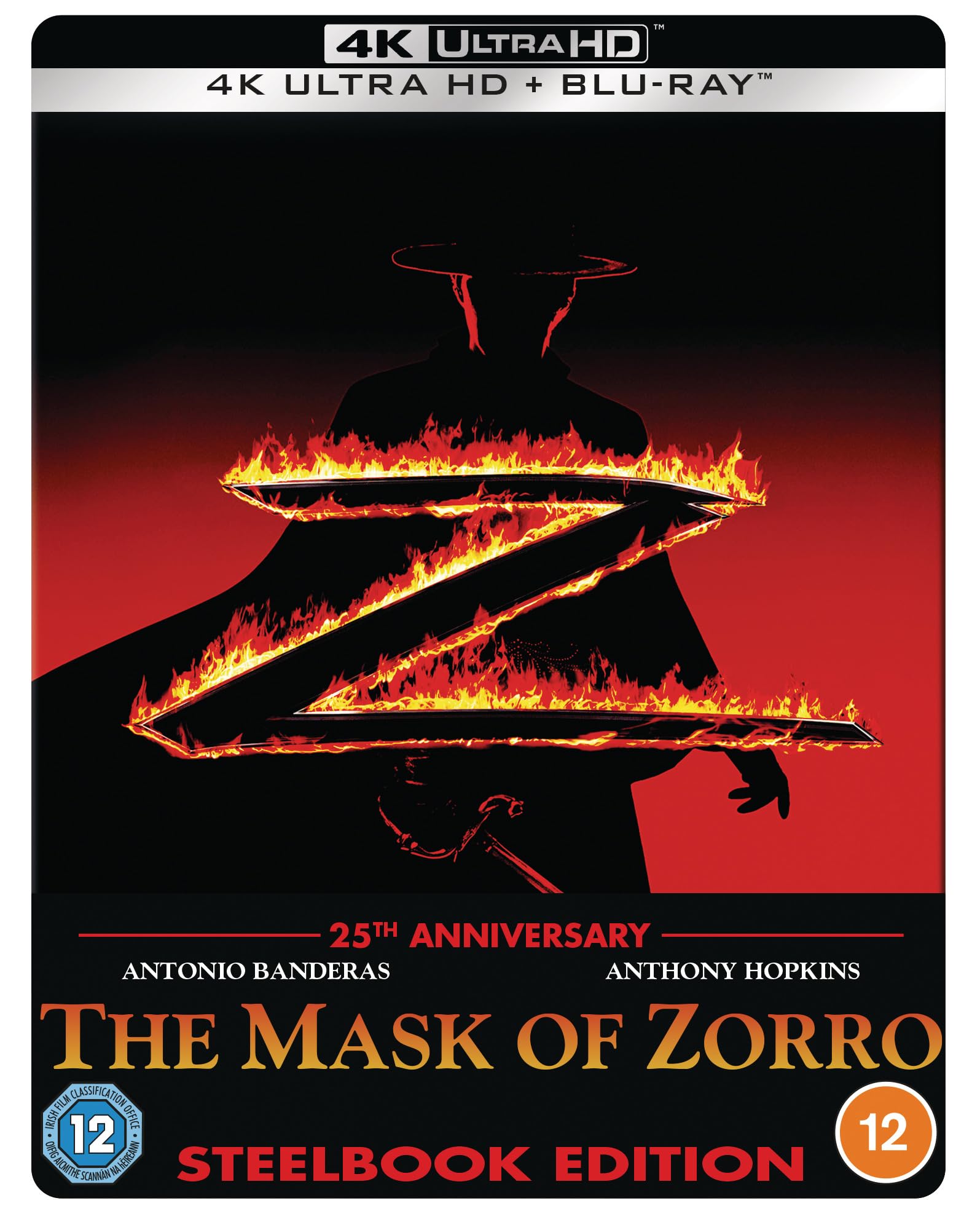 The Mask of Zorro [4K UHD Blu-ray SteelBook]