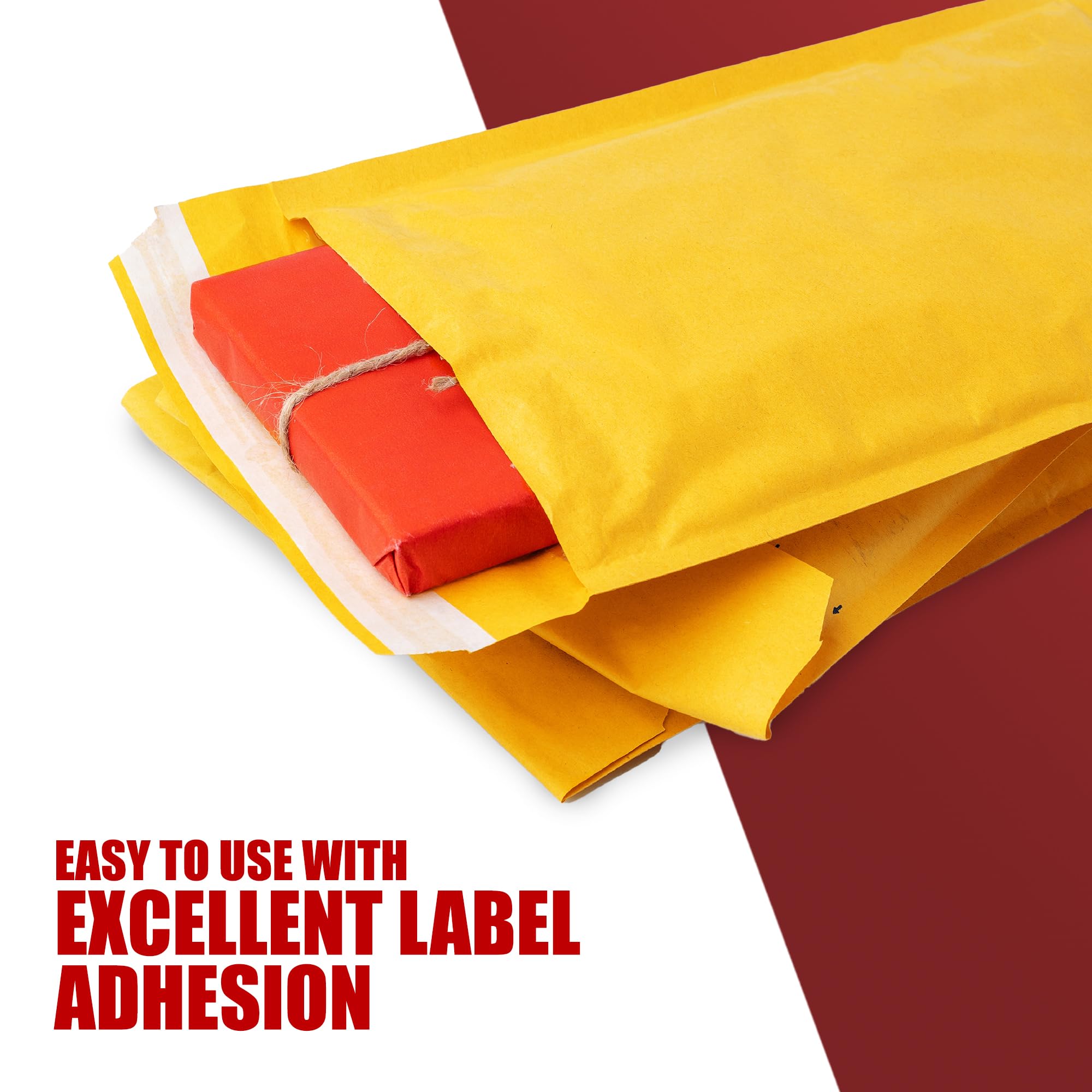 Merrimen Padded Envelope Mailers - A3 Size, 10 Pack Gold | Lightweight Protective Shipping 5