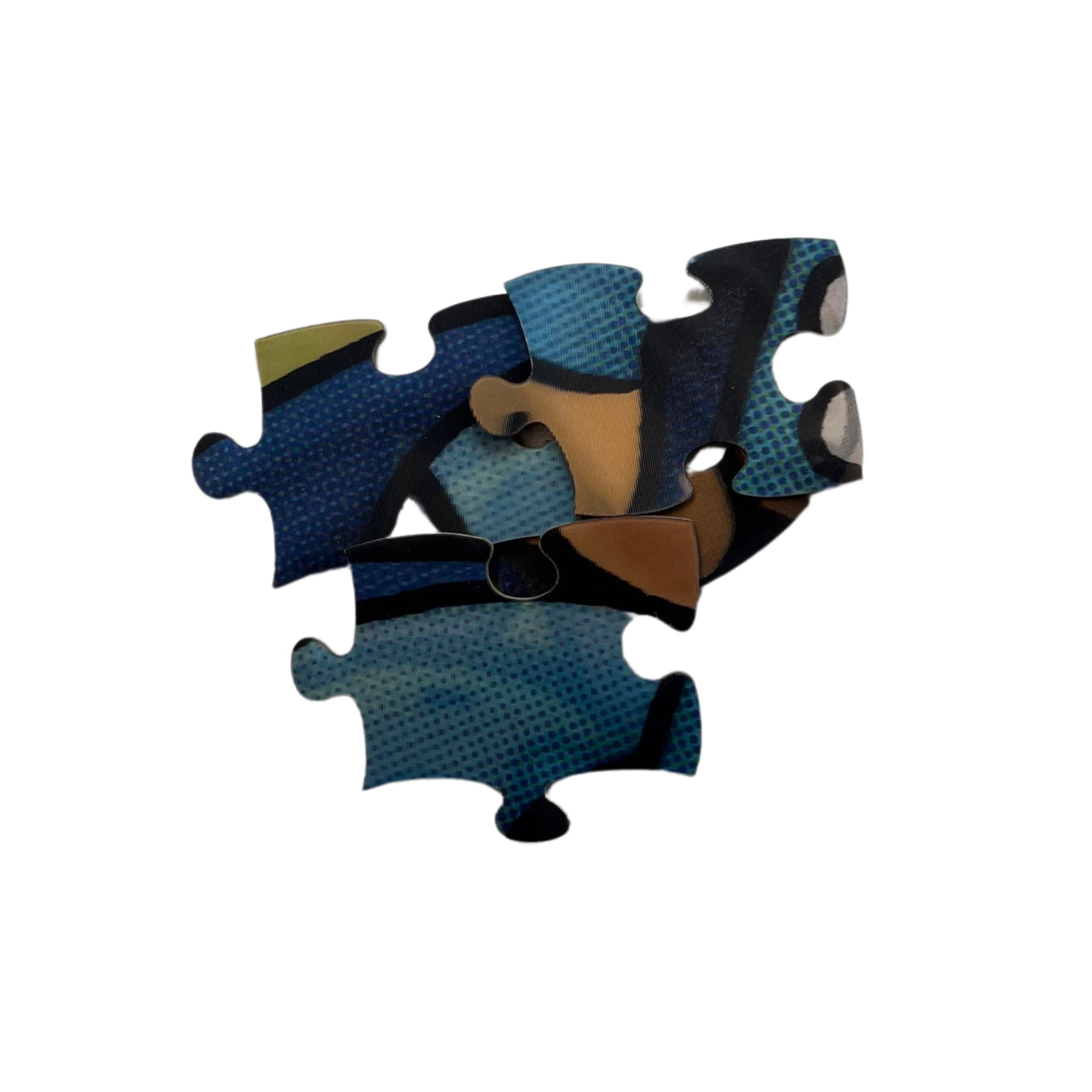 Dog Man Adventures 100 Piece Lenticular Jigsaw Puzzle - Fun Illusion Puzzle for Kids 3