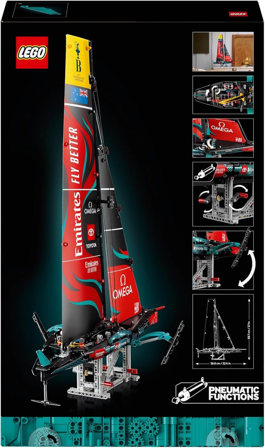 LEGO Technic Emirates Team New Zealand AC75 Yacht Building Set - Advanced Build for Adults 2