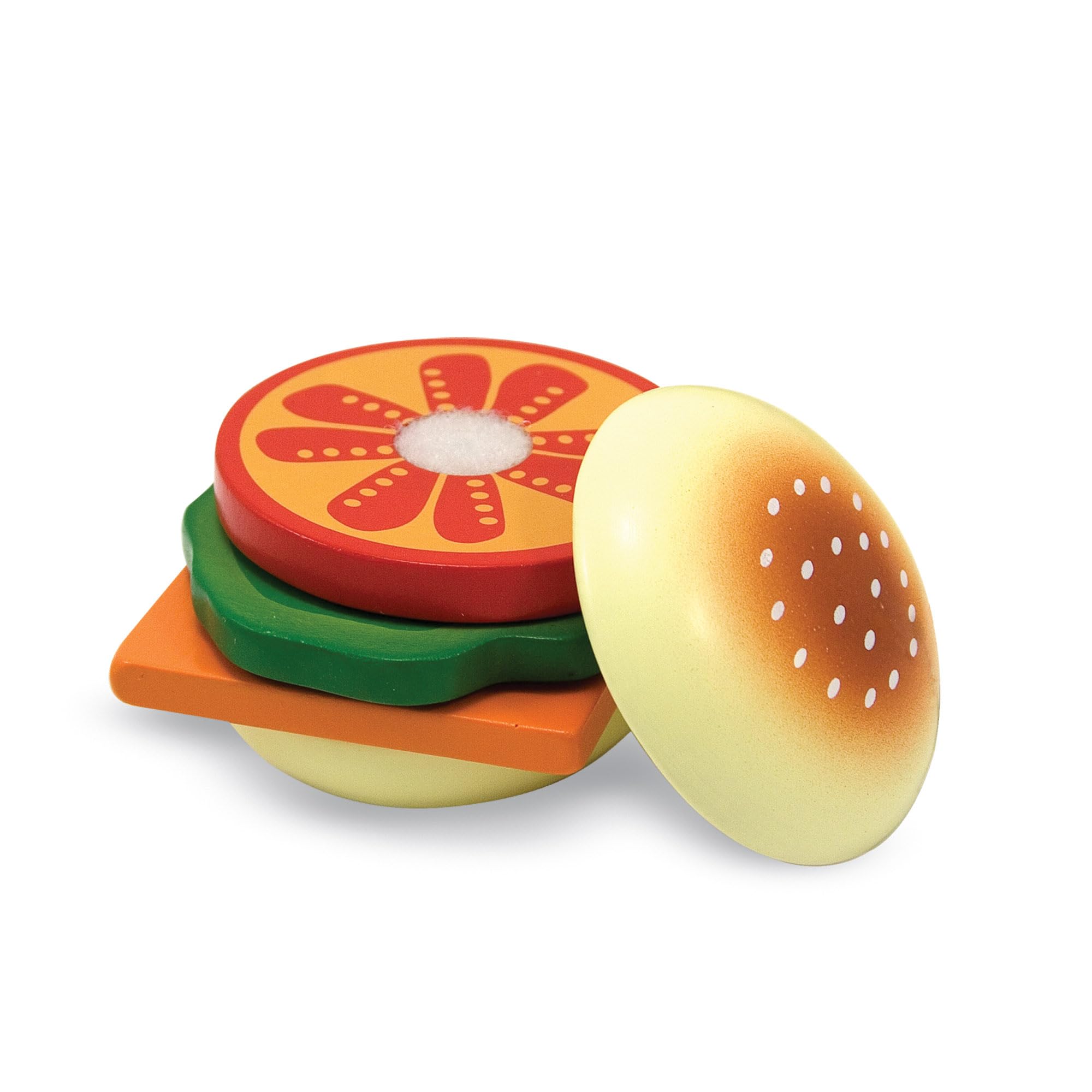 Melissa & Doug Wooden Sandwich Making Set - Pretend Play Food Kit for Ages 3+ 11