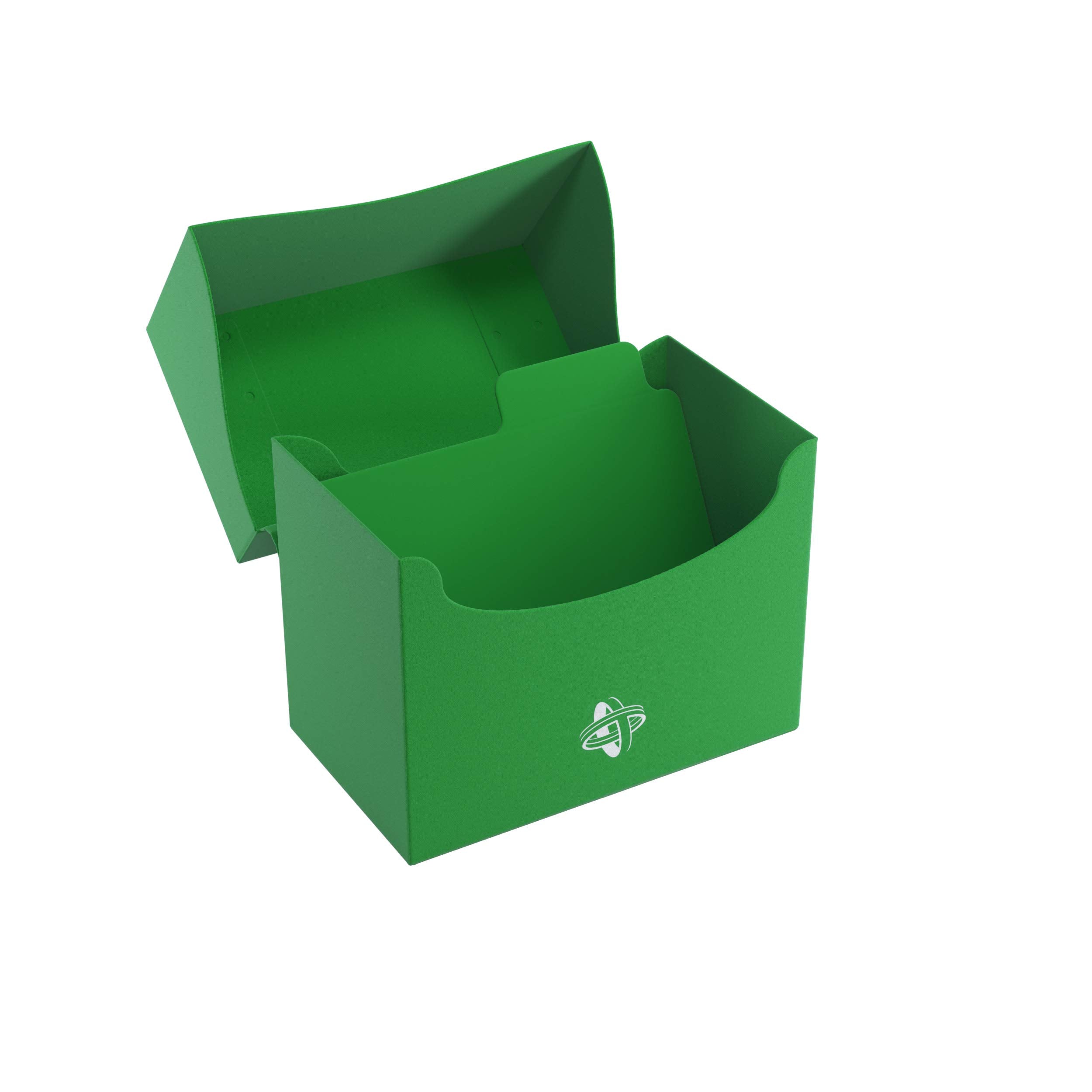 Gamegenic 80-Card Side Holder - Green | Side-Loading | Durable Plastic 2