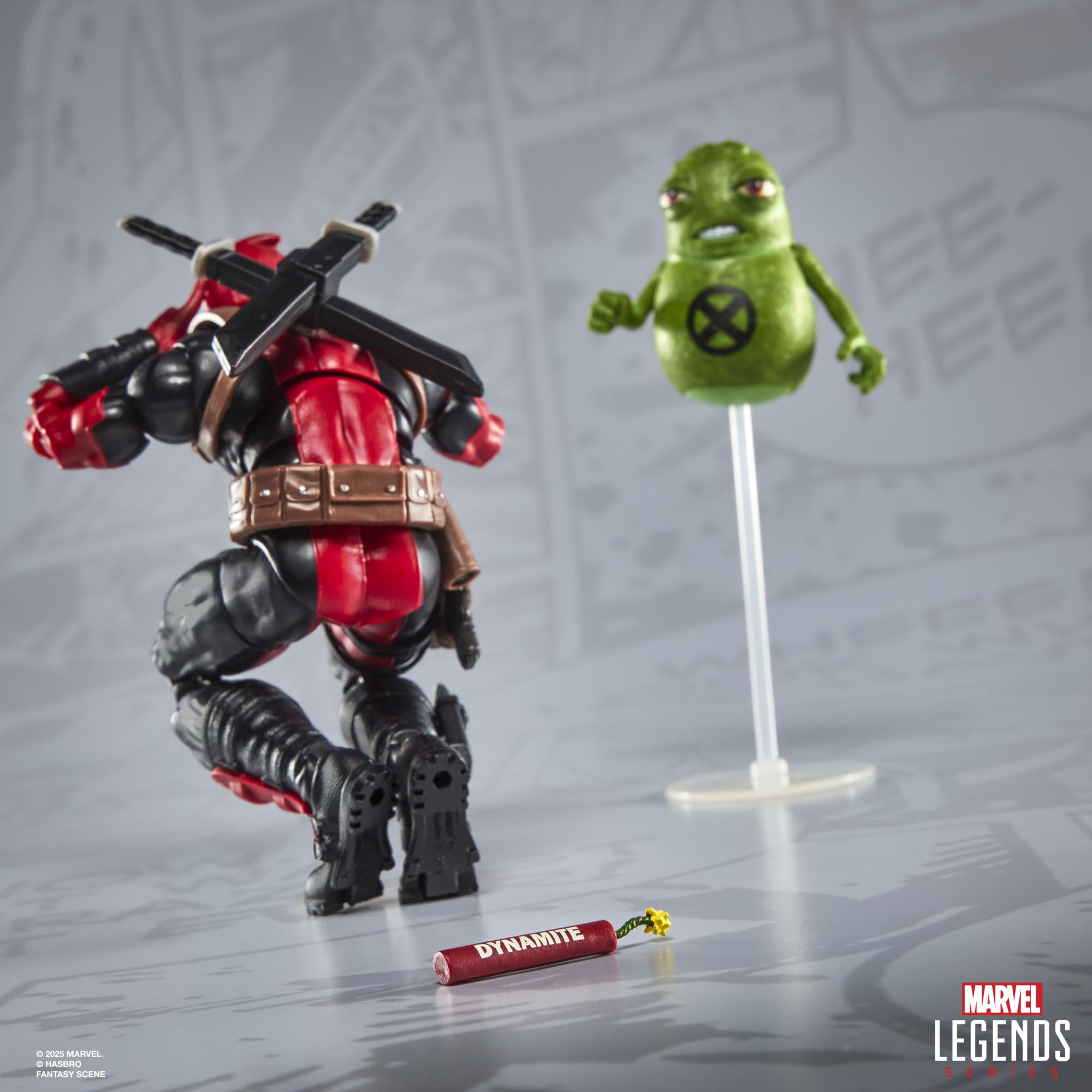 Marvel Legends Maximum Series Deadpool Action Figure with Doop - 6 Inch Collectible with 24 Accessories 15