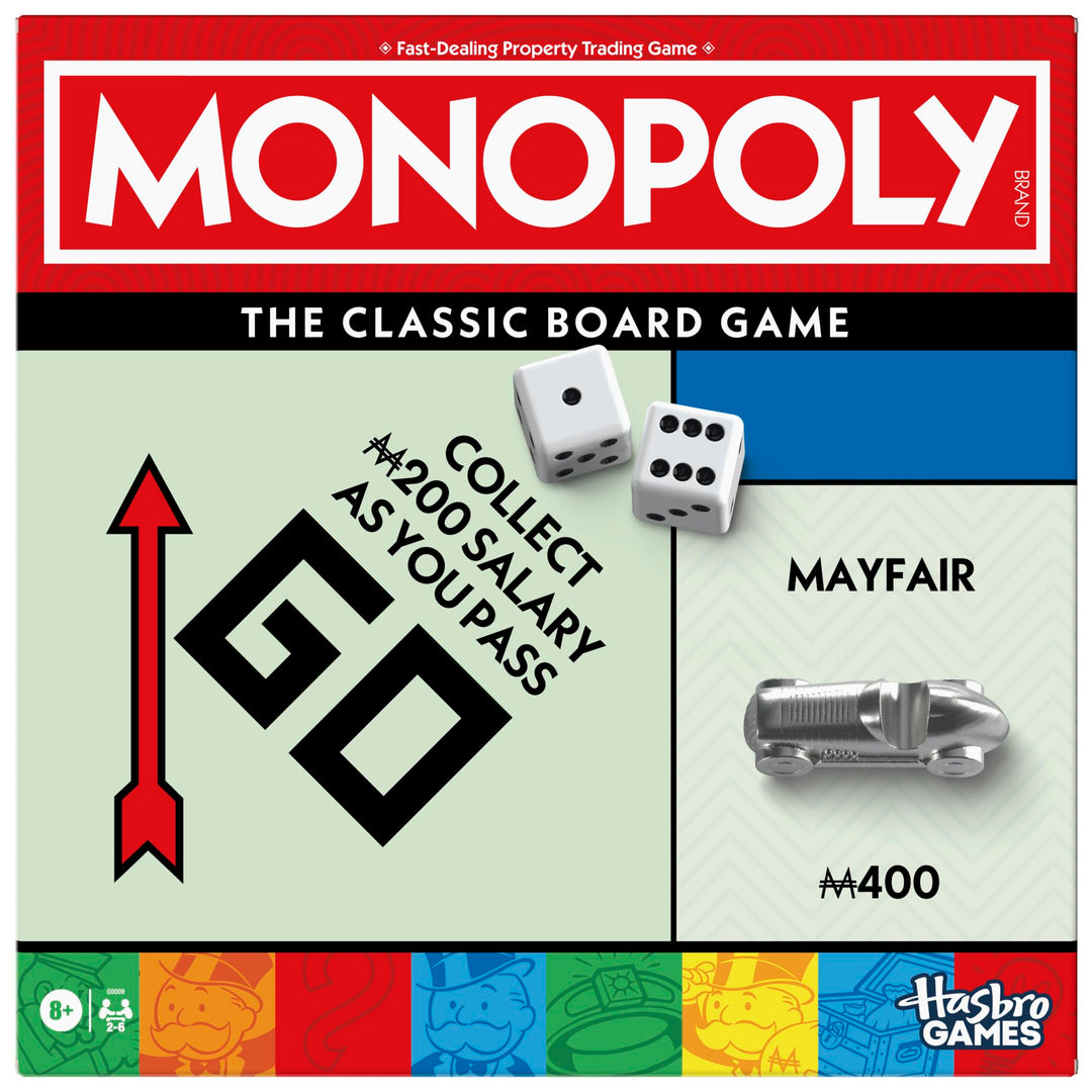 Monopoly Monopoly Classic Board Game (English Edition)