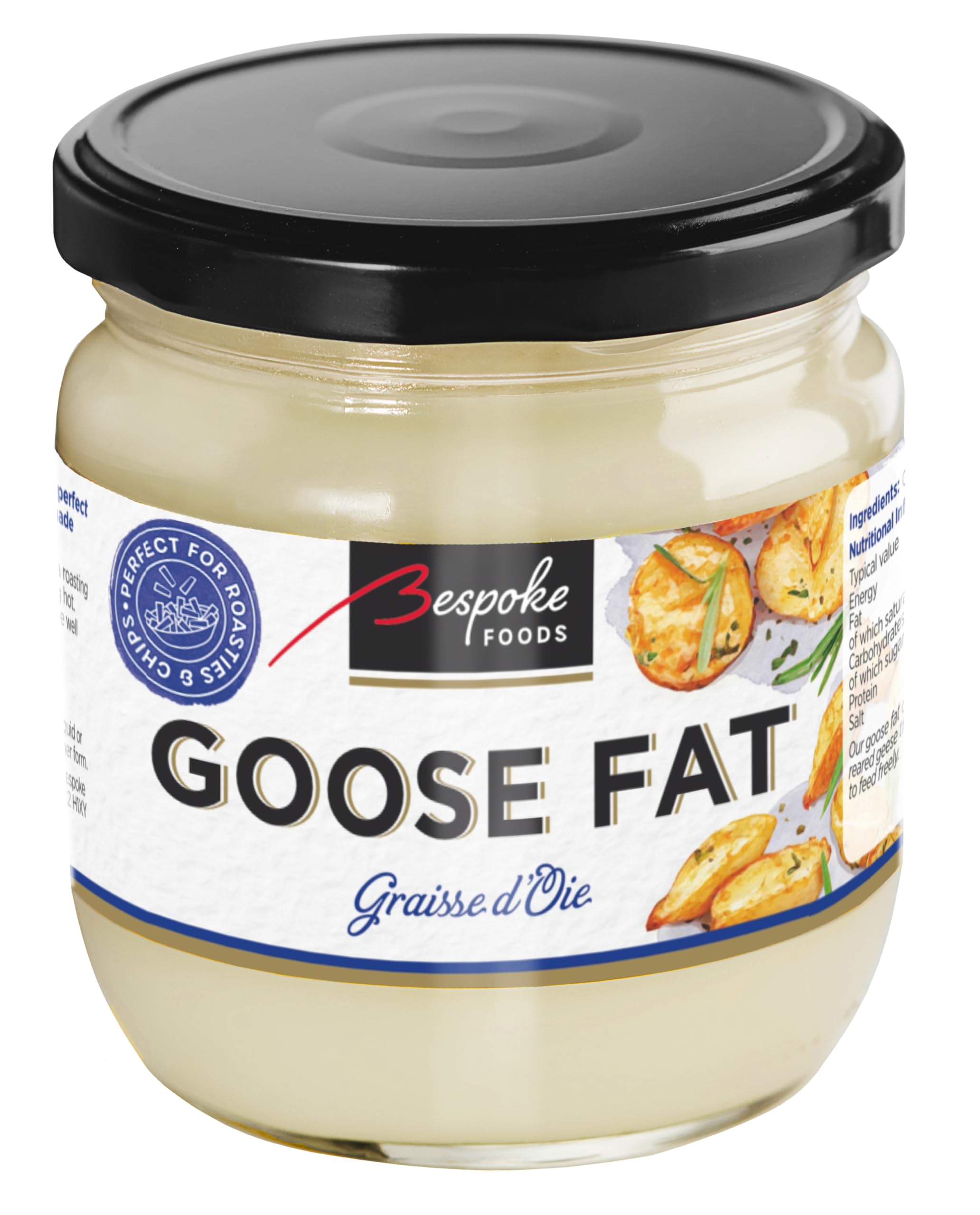 Bespoke Foods Goose Fat - Solid Cooking Fat | 320g 1