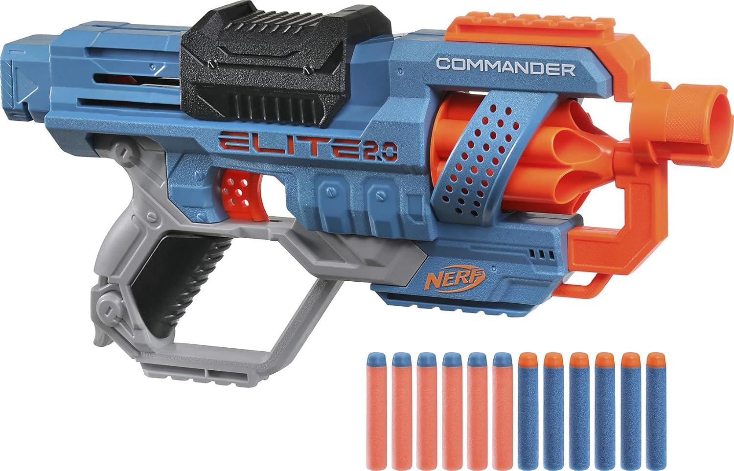 Nerf Elite 2.0 Eaglepoint RD-8 Blaster - 8-Dart Drum, Detachable Scope, 16 Darts, Bolt Action 1