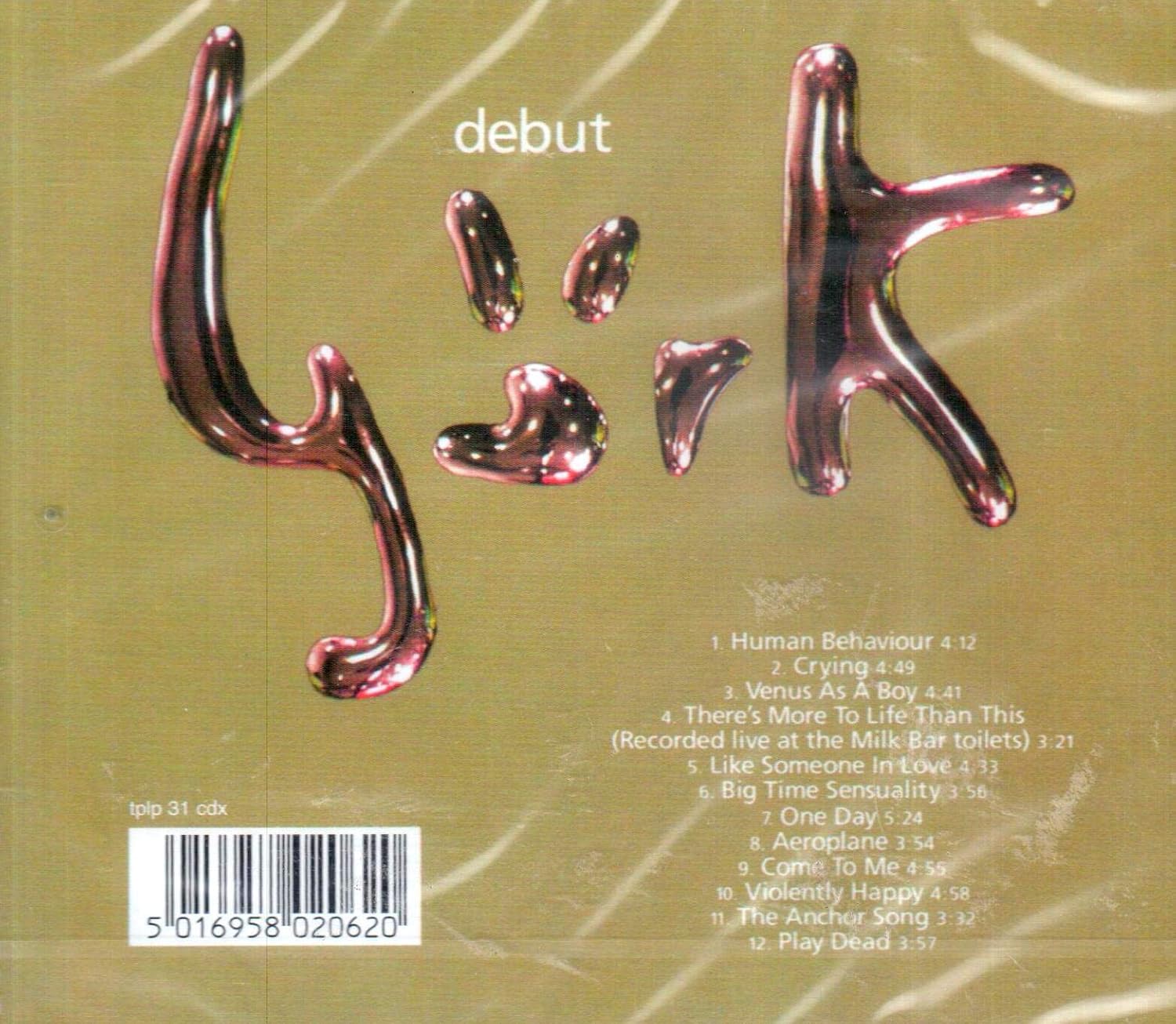 Björk - Debut Audio CD 3