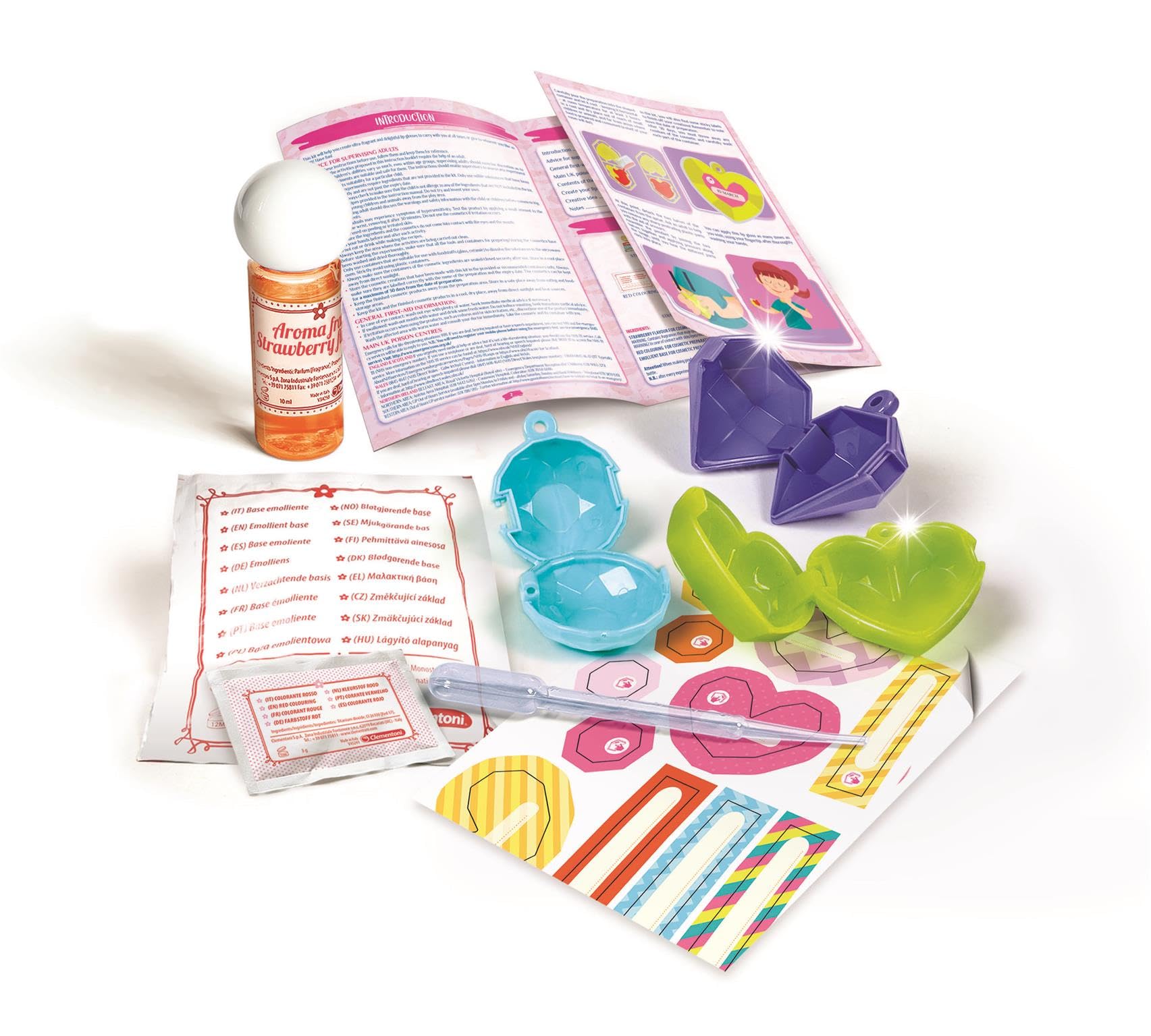 Clementoni IDEA Create Your Own Lip Balm - Science Kit for Girls 8+ 6