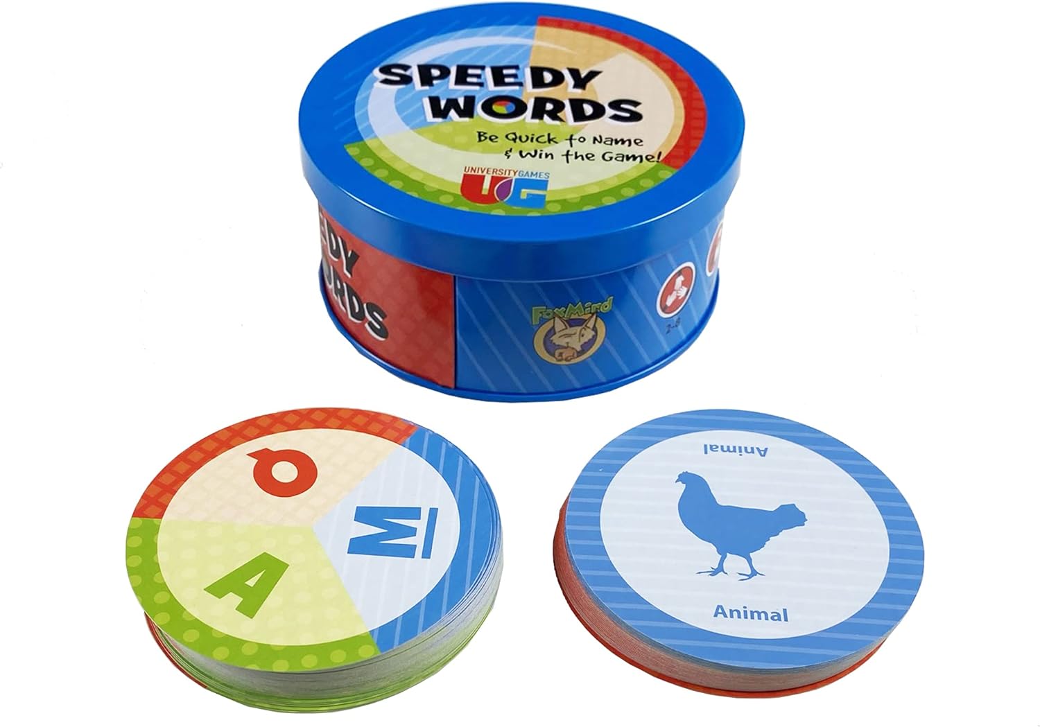 University Games Speedy Words Family Word Game 4