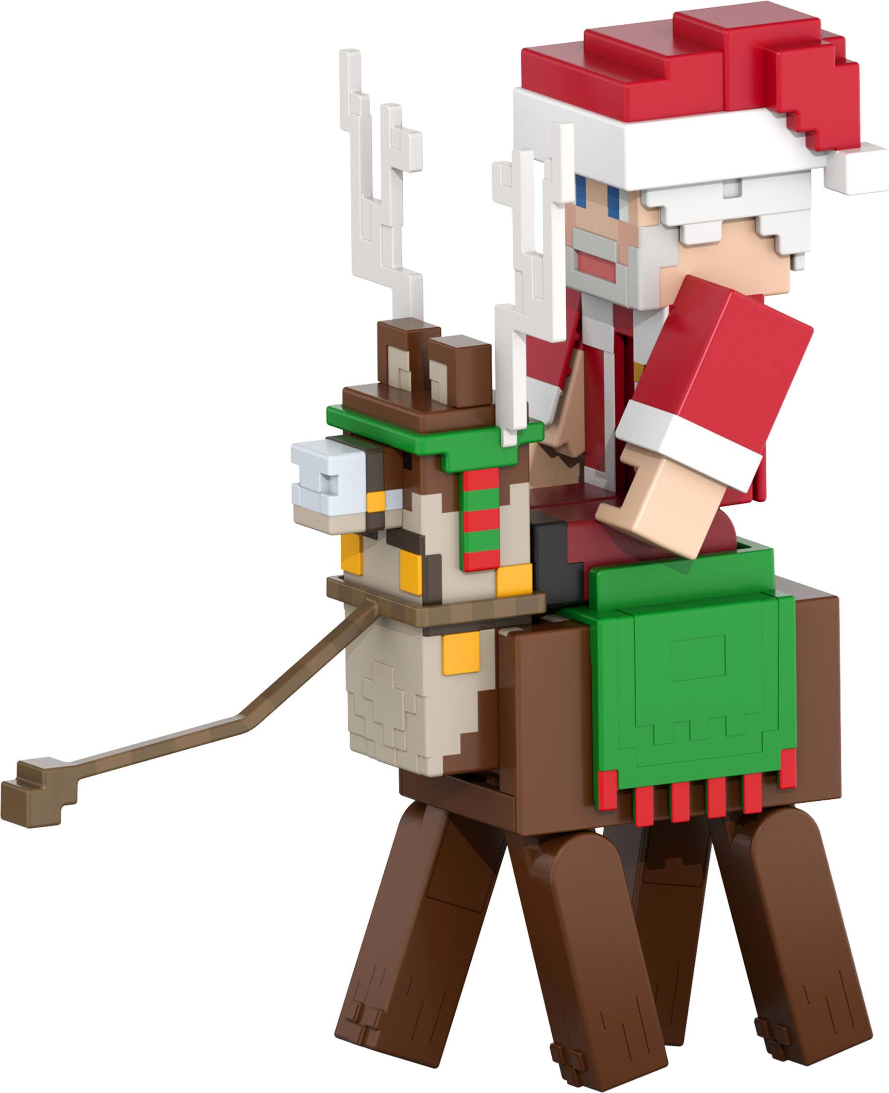 Mattel Minecraft Advent Calendar - 24 Days of Holiday Fun with 3 Action Figures & Accessories 2