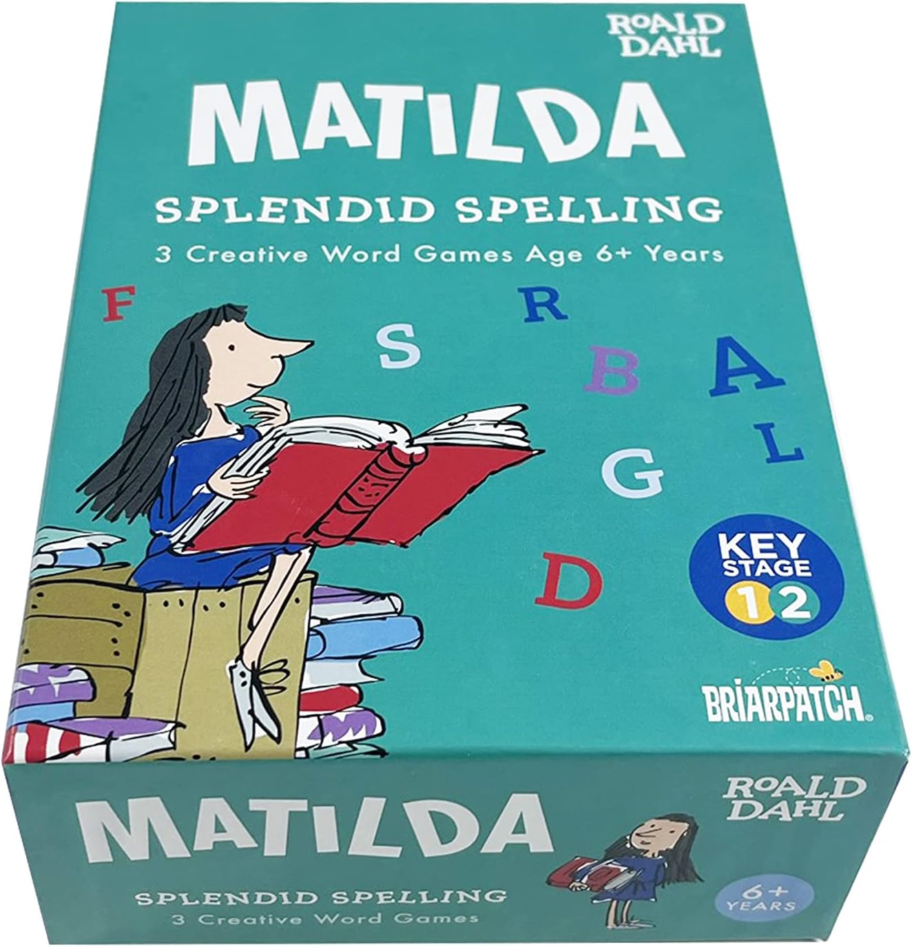 Roald Dahl Matilda Splendid Spelling Educational Card Game 2